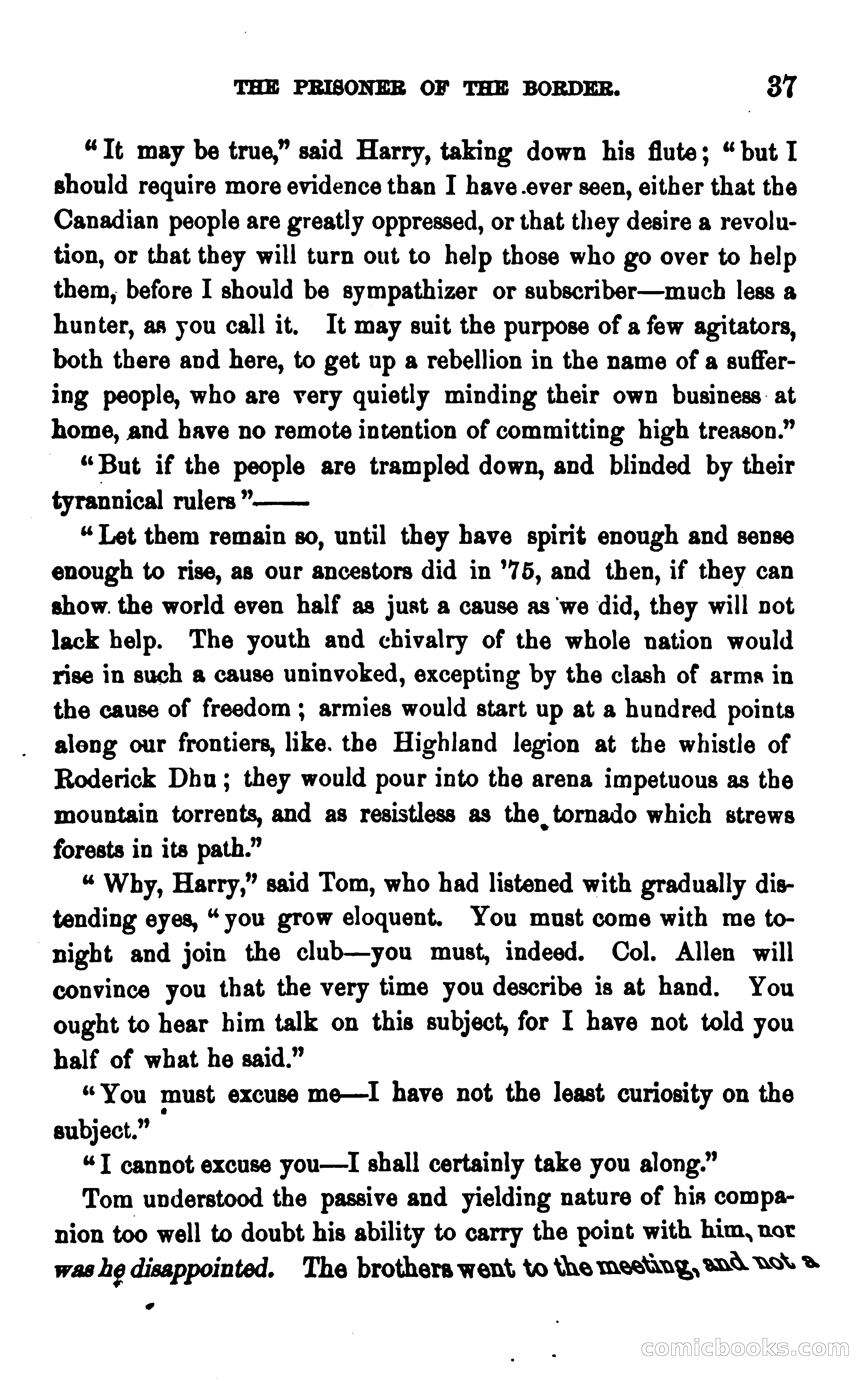The Prisoner of the Border: A Tale of 1838 — page 48 of 394