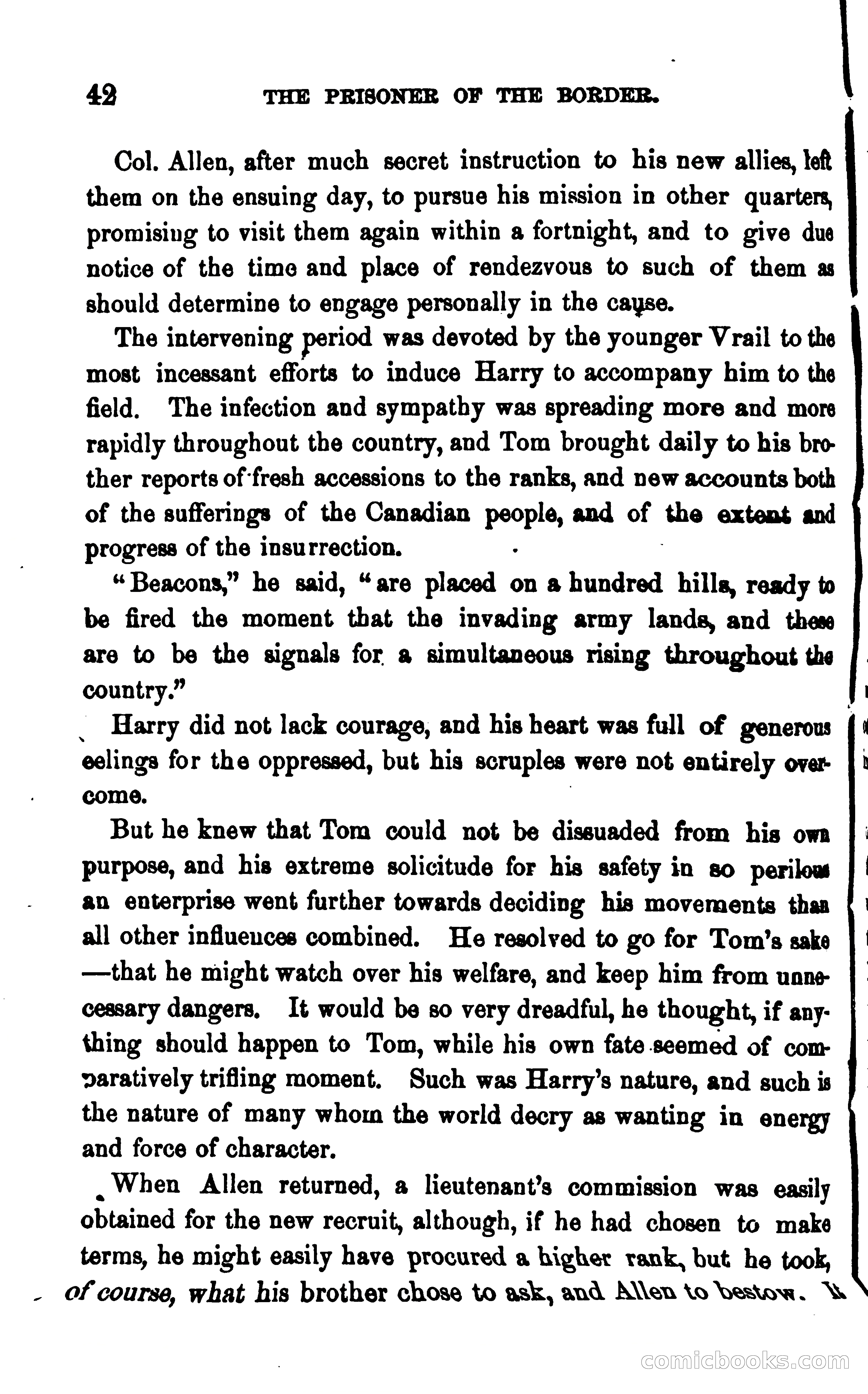 The Prisoner of the Border: A Tale of 1838 — page 53 of 394