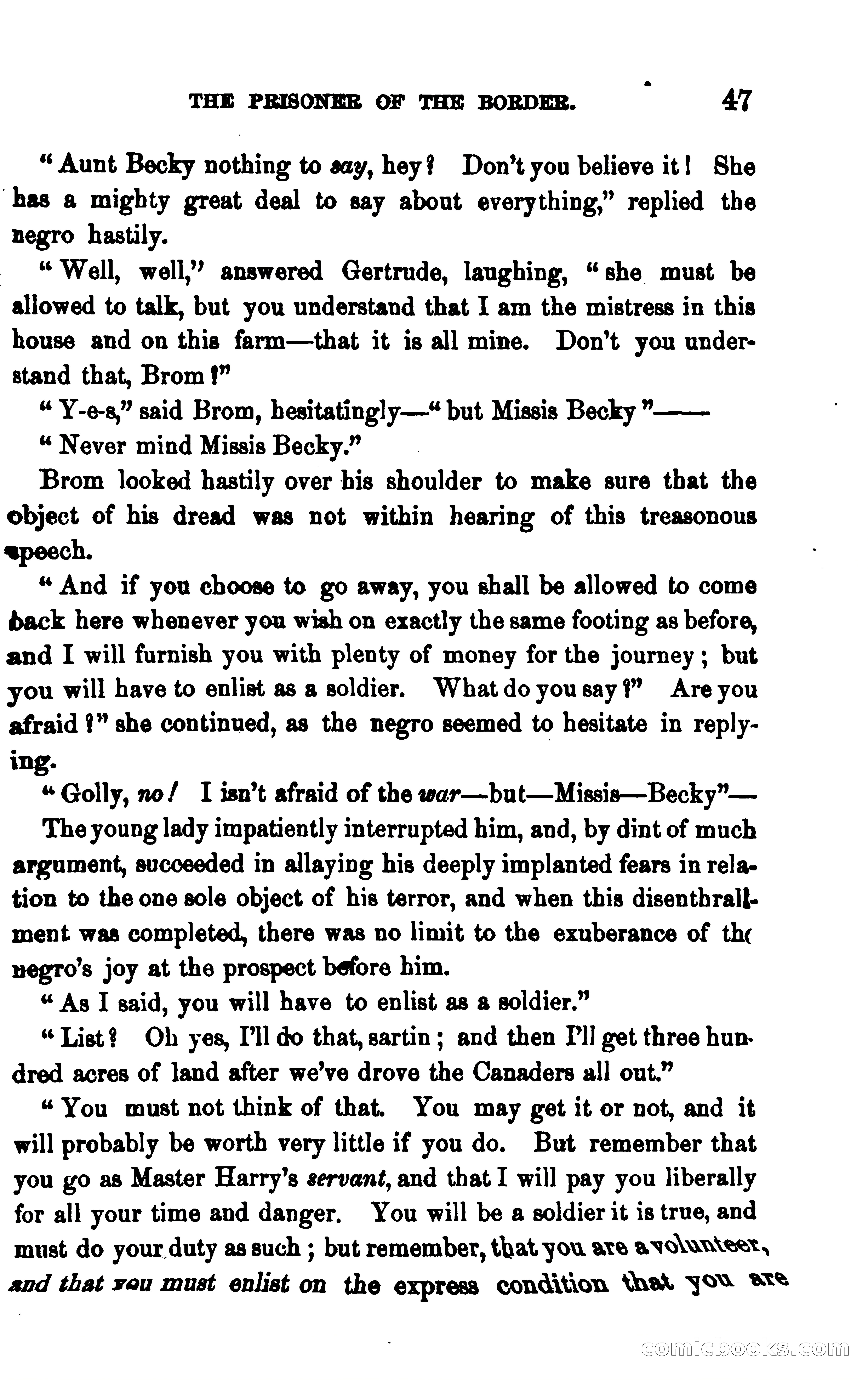 The Prisoner of the Border: A Tale of 1838 — page 58 of 394