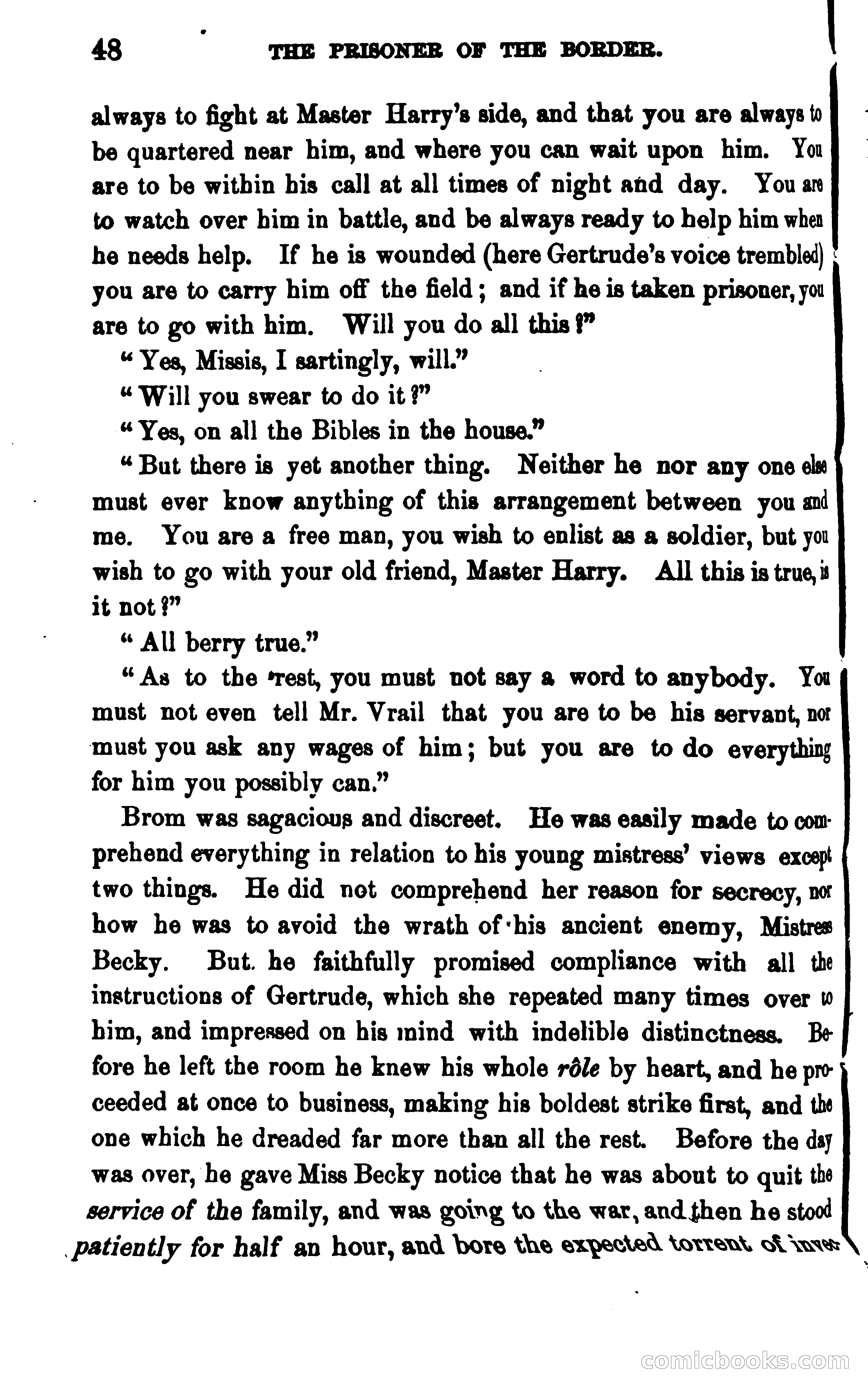 The Prisoner of the Border: A Tale of 1838 — page 59 of 394