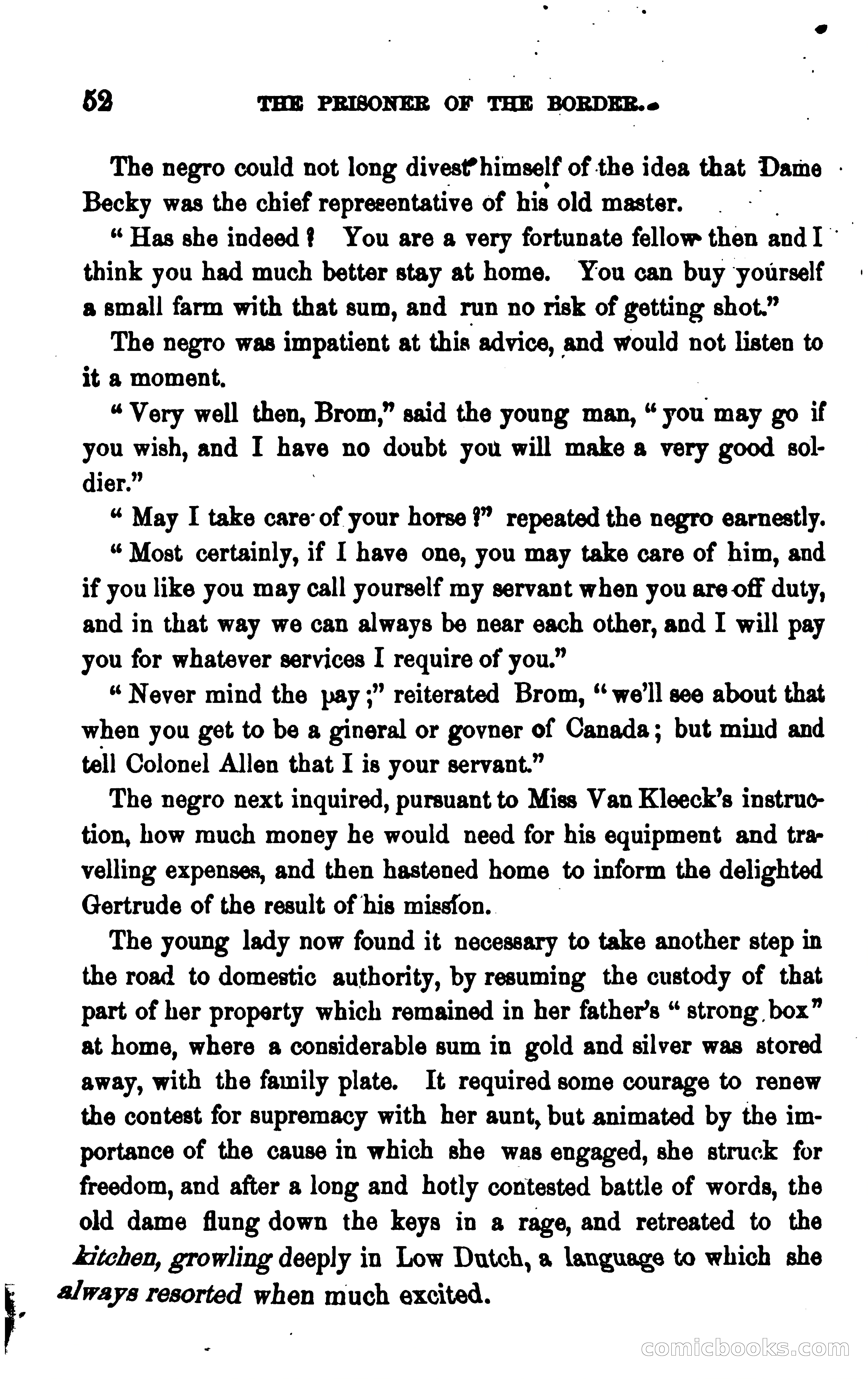 The Prisoner of the Border: A Tale of 1838 — page 63 of 394