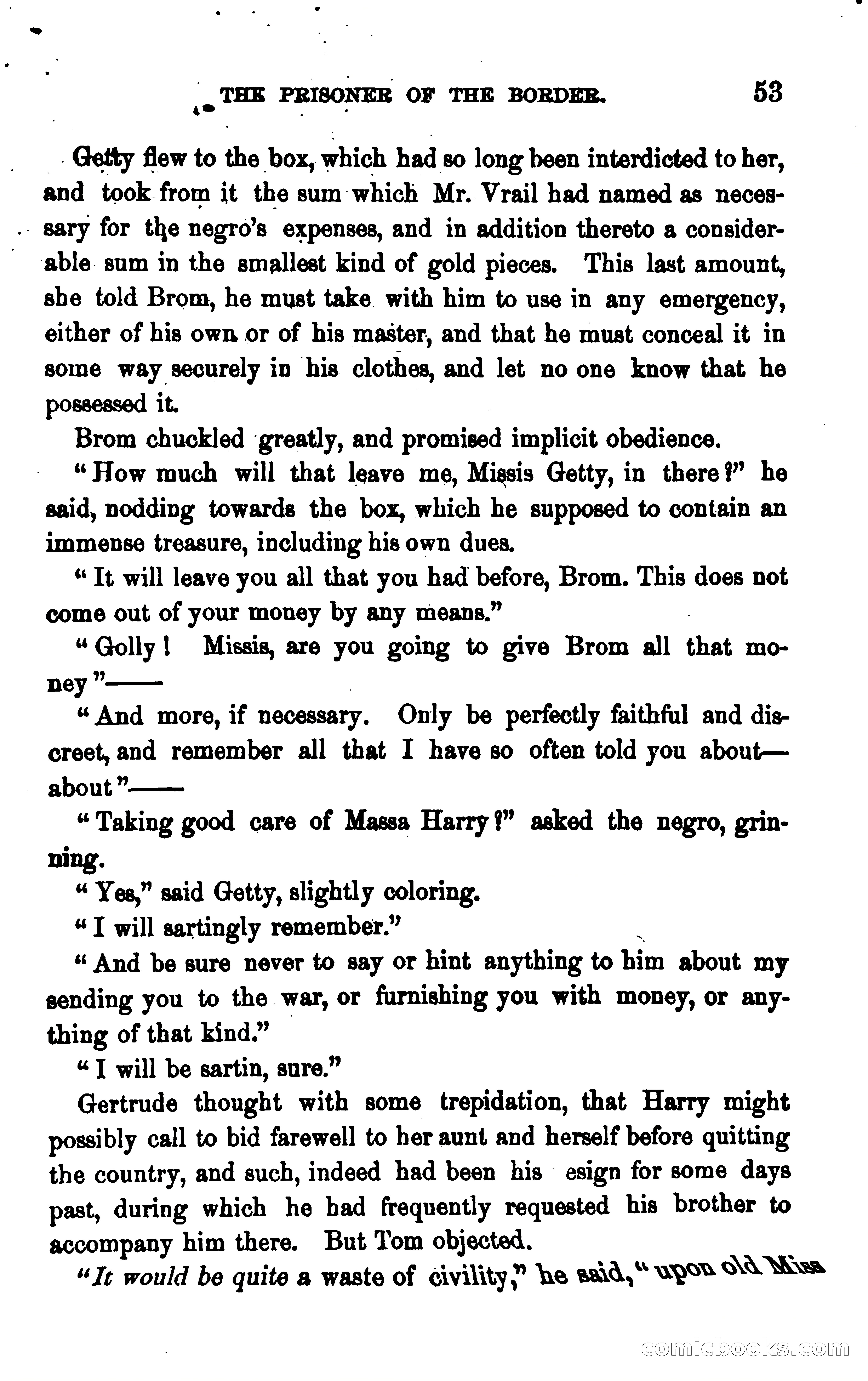 The Prisoner of the Border: A Tale of 1838 — page 64 of 394