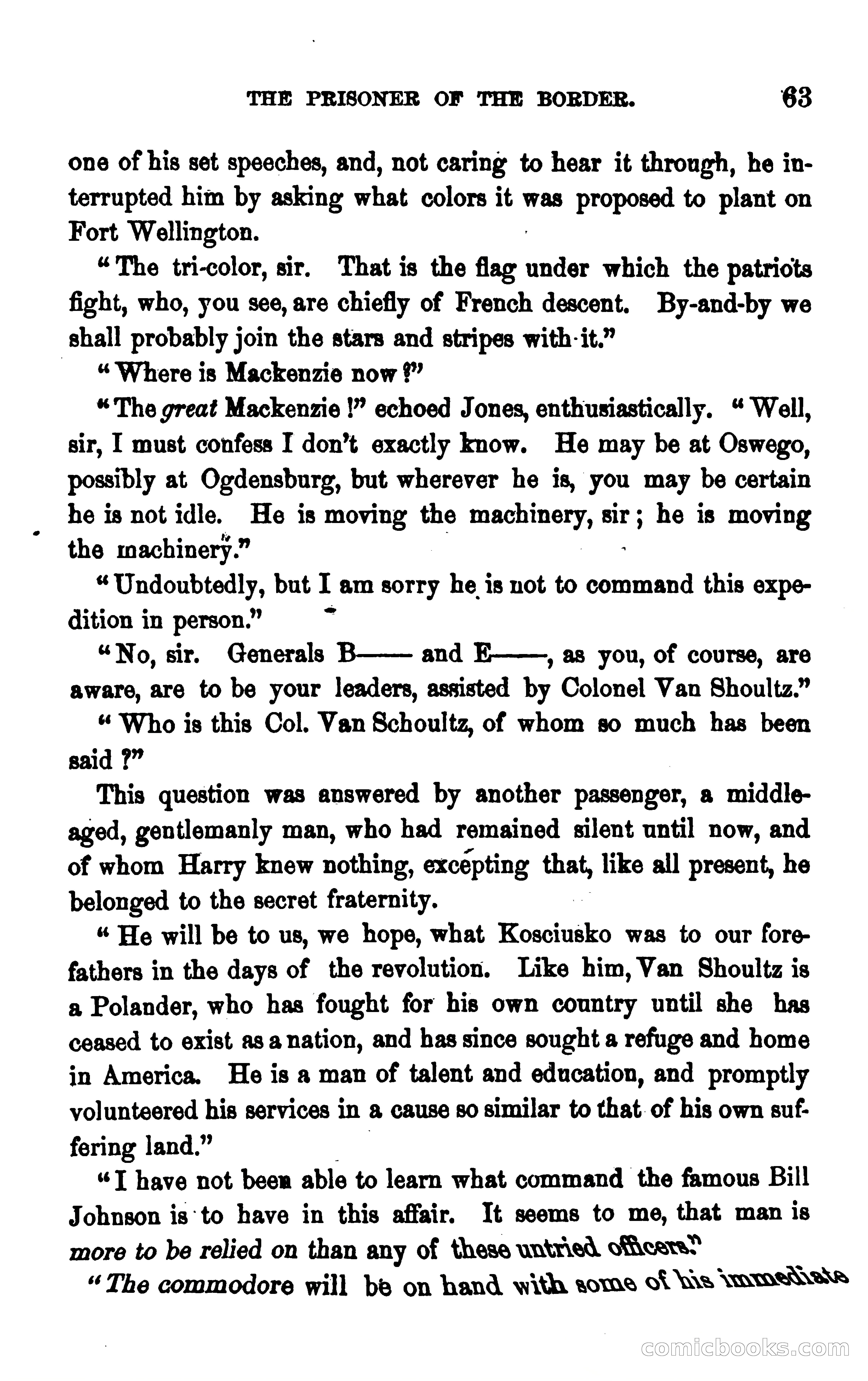 The Prisoner of the Border: A Tale of 1838 — page 74 of 394