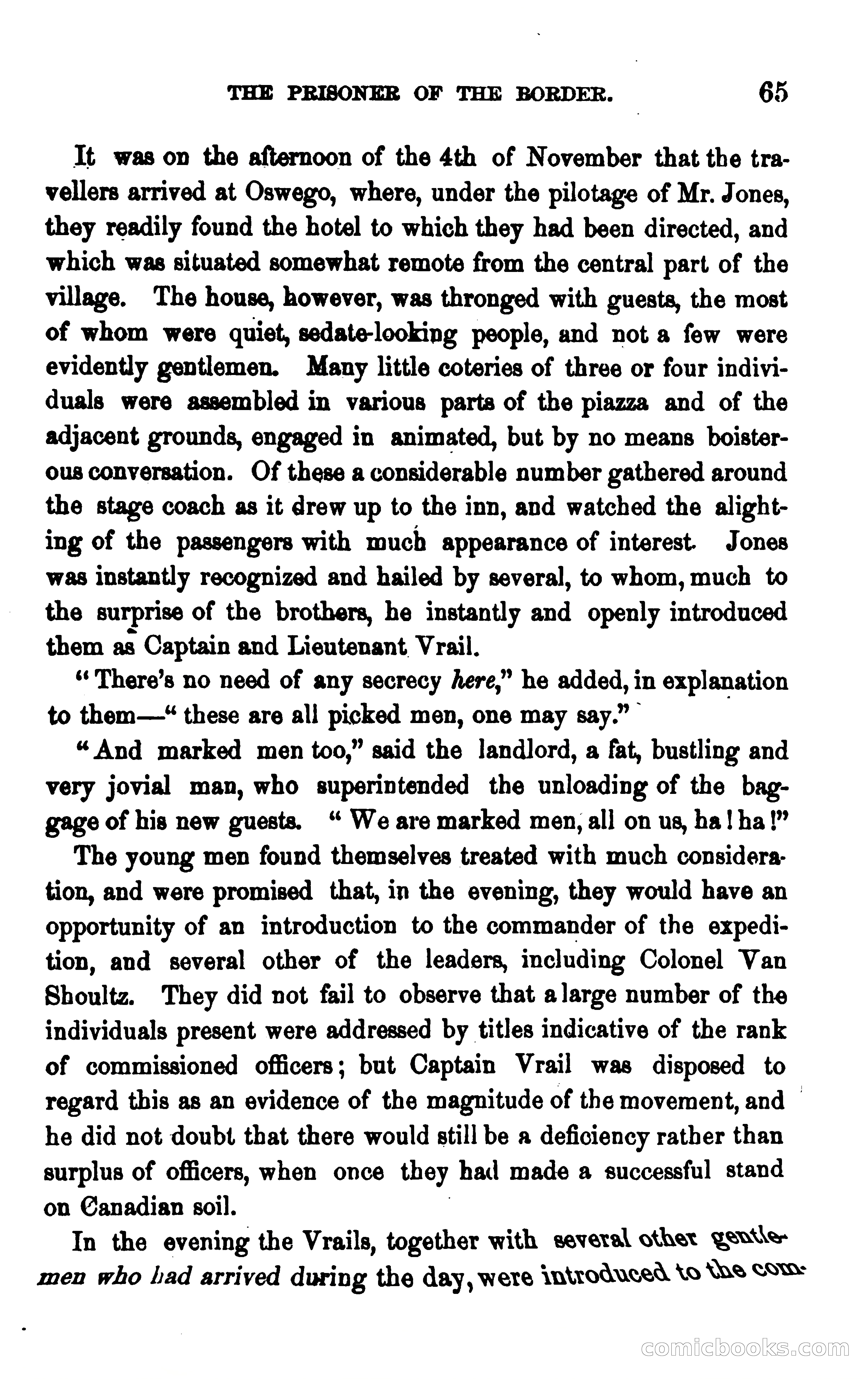 The Prisoner of the Border: A Tale of 1838 — page 76 of 394