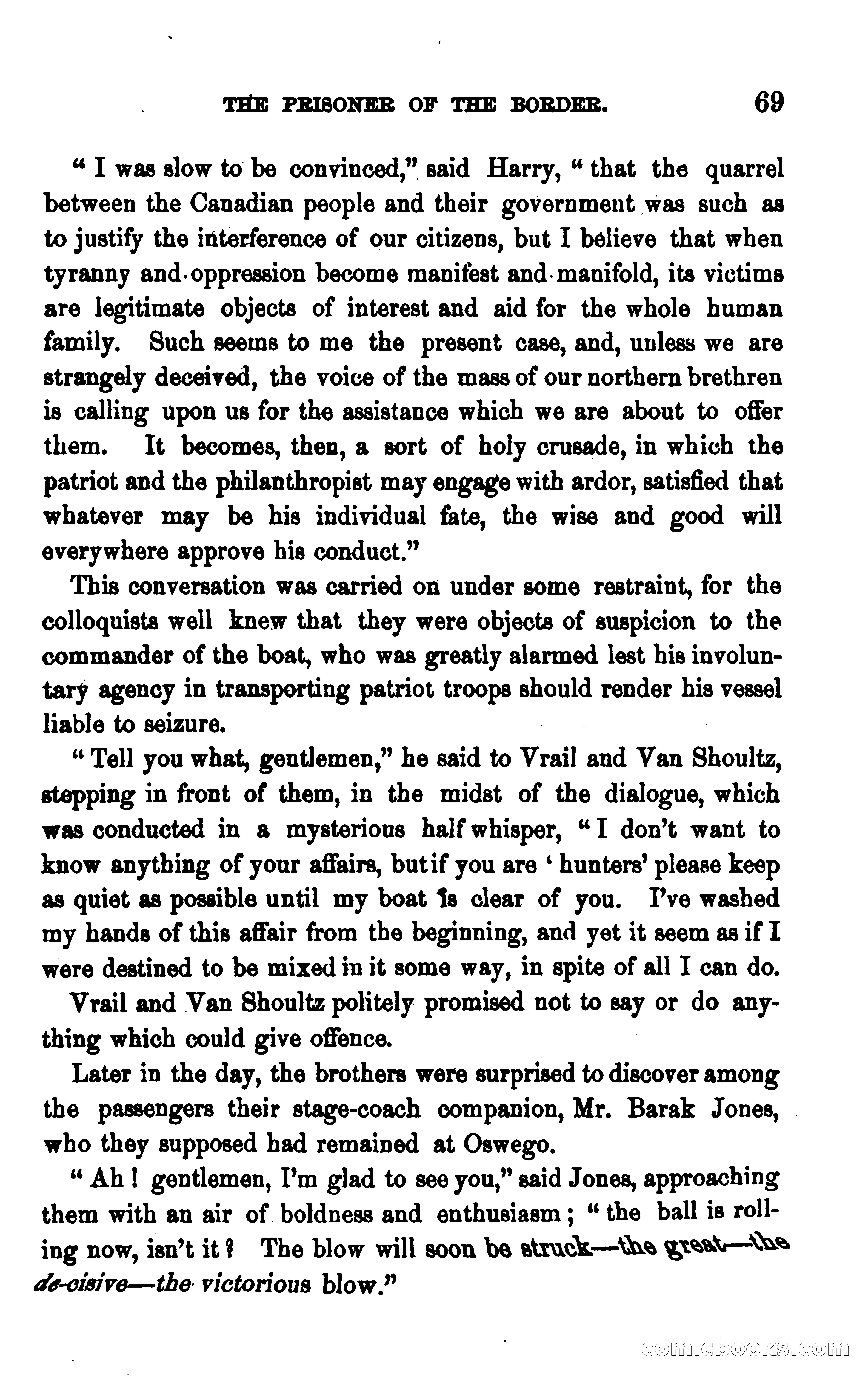 The Prisoner of the Border: A Tale of 1838 — page 80 of 394
