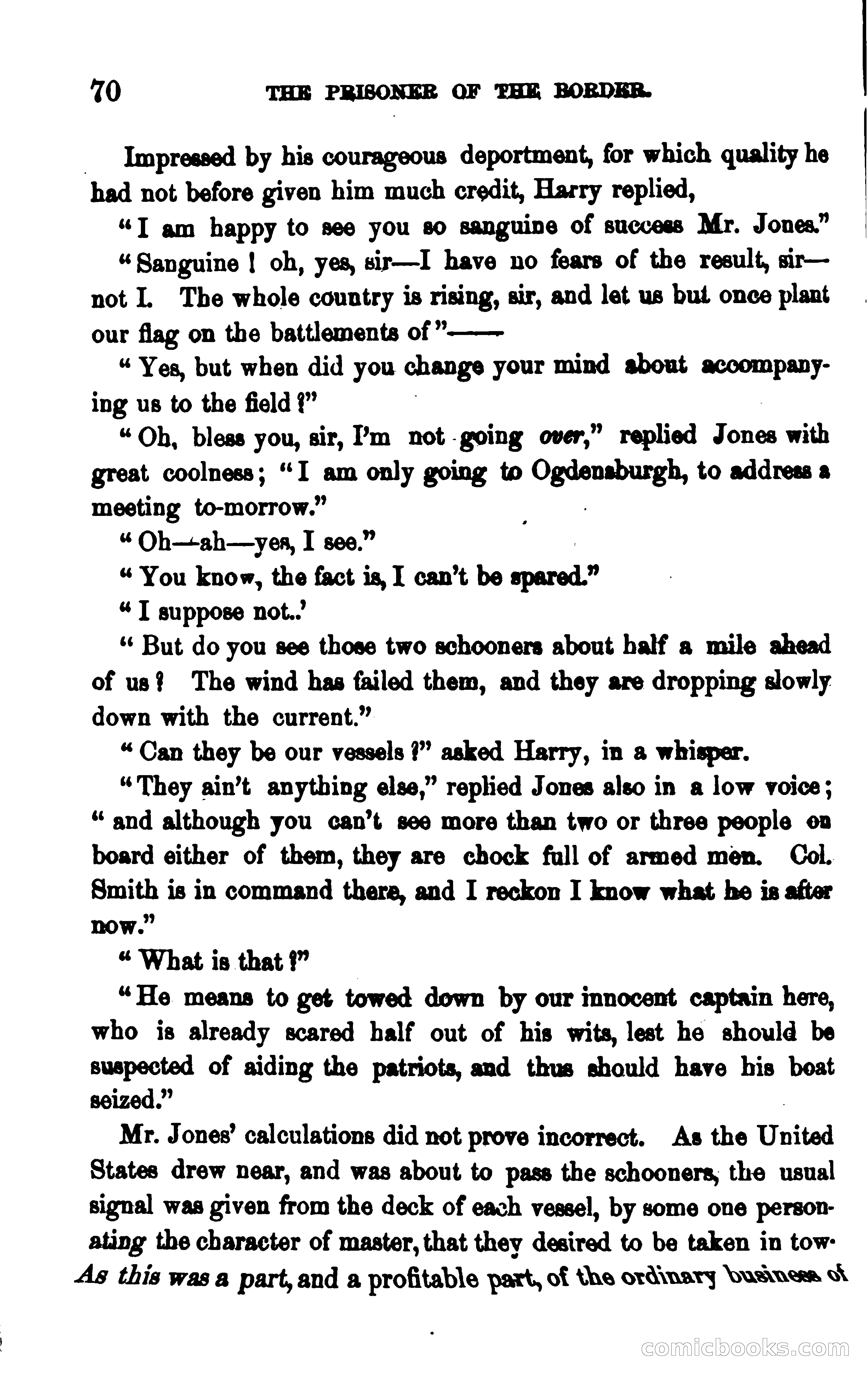 The Prisoner of the Border: A Tale of 1838 — page 81 of 394