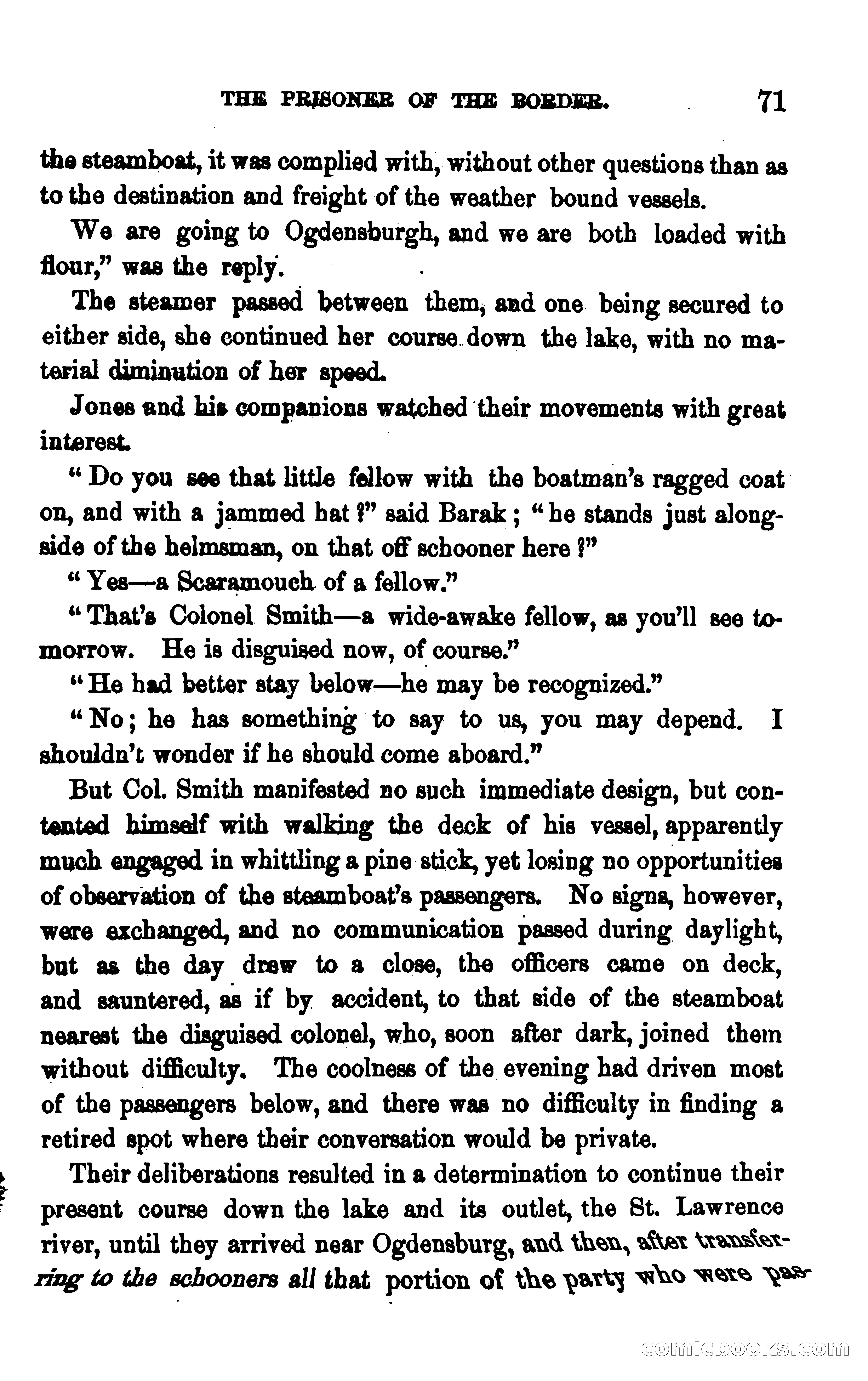 The Prisoner of the Border: A Tale of 1838 — page 82 of 394