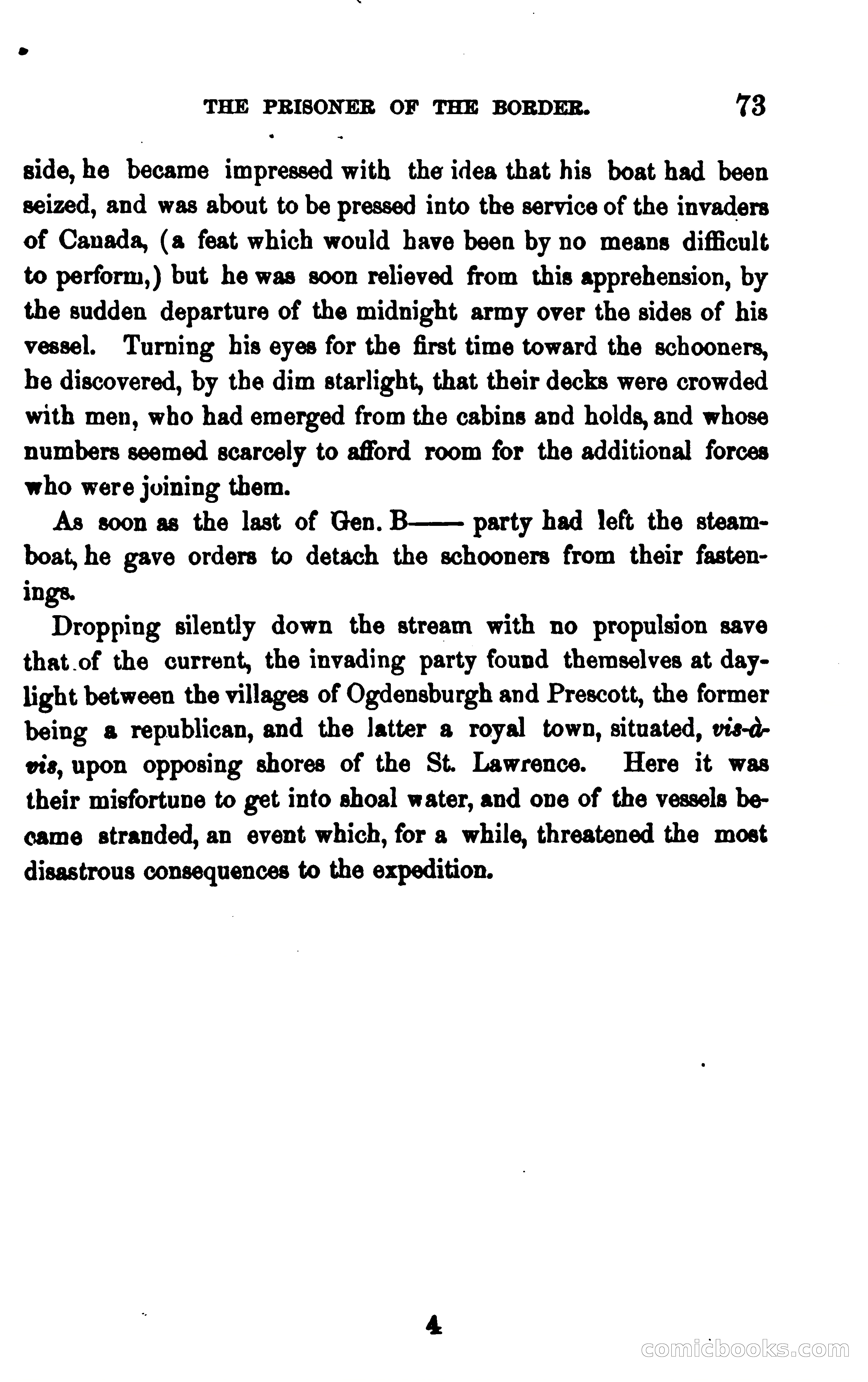 The Prisoner of the Border: A Tale of 1838 — page 84 of 394