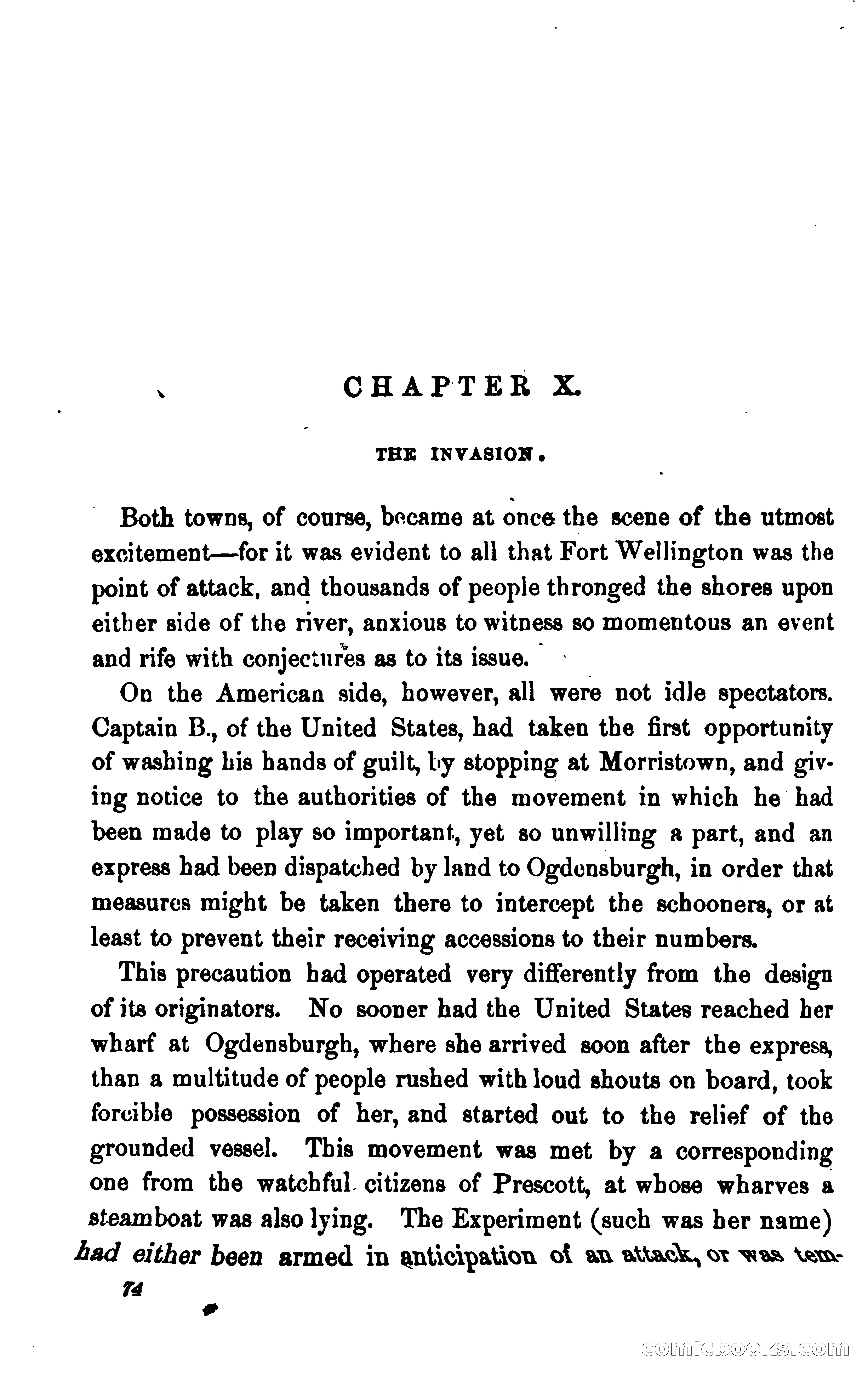 The Prisoner of the Border: A Tale of 1838 — page 85 of 394