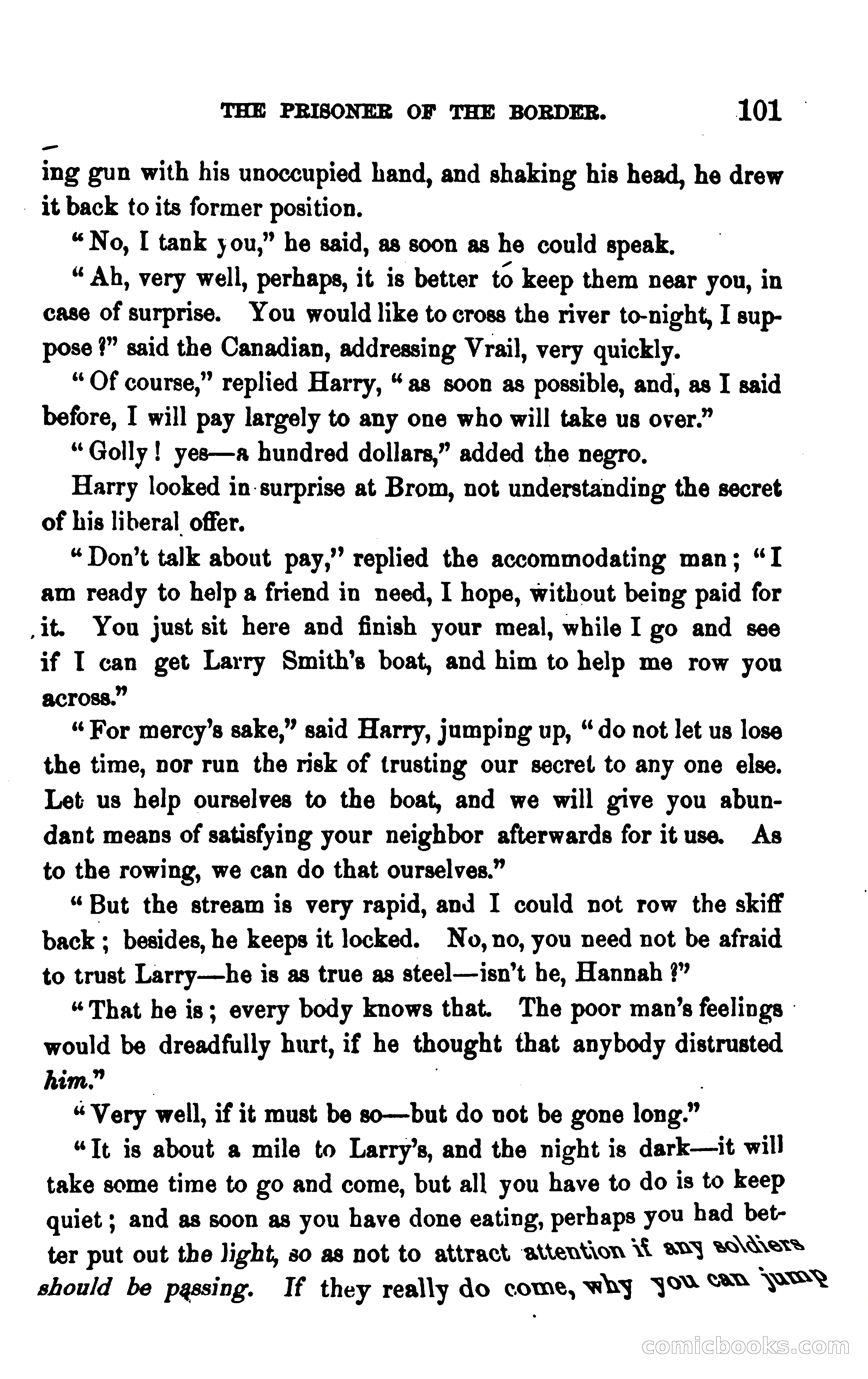 The Prisoner of the Border: A Tale of 1838 — page 114 of 394