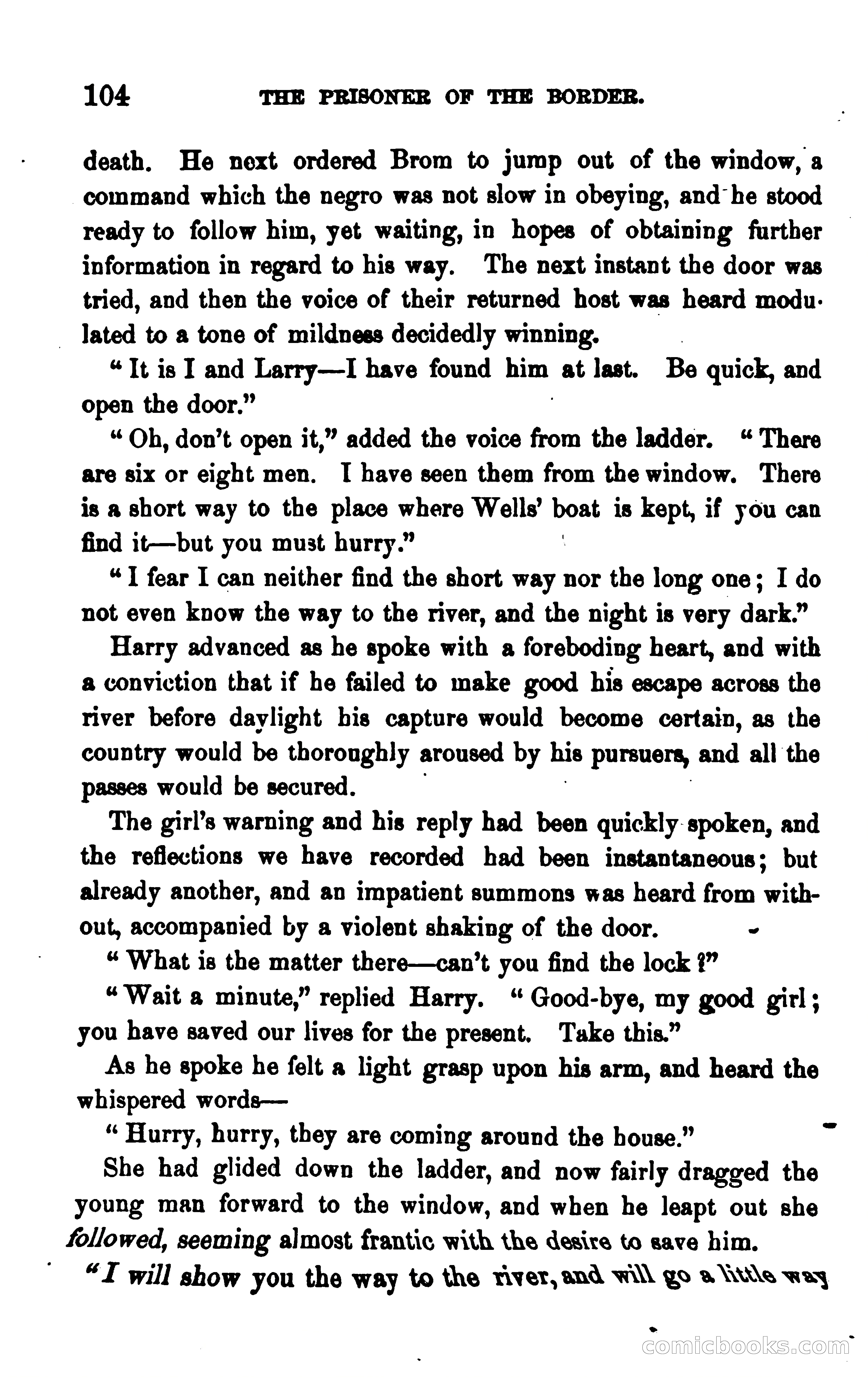 The Prisoner of the Border: A Tale of 1838 — page 117 of 394
