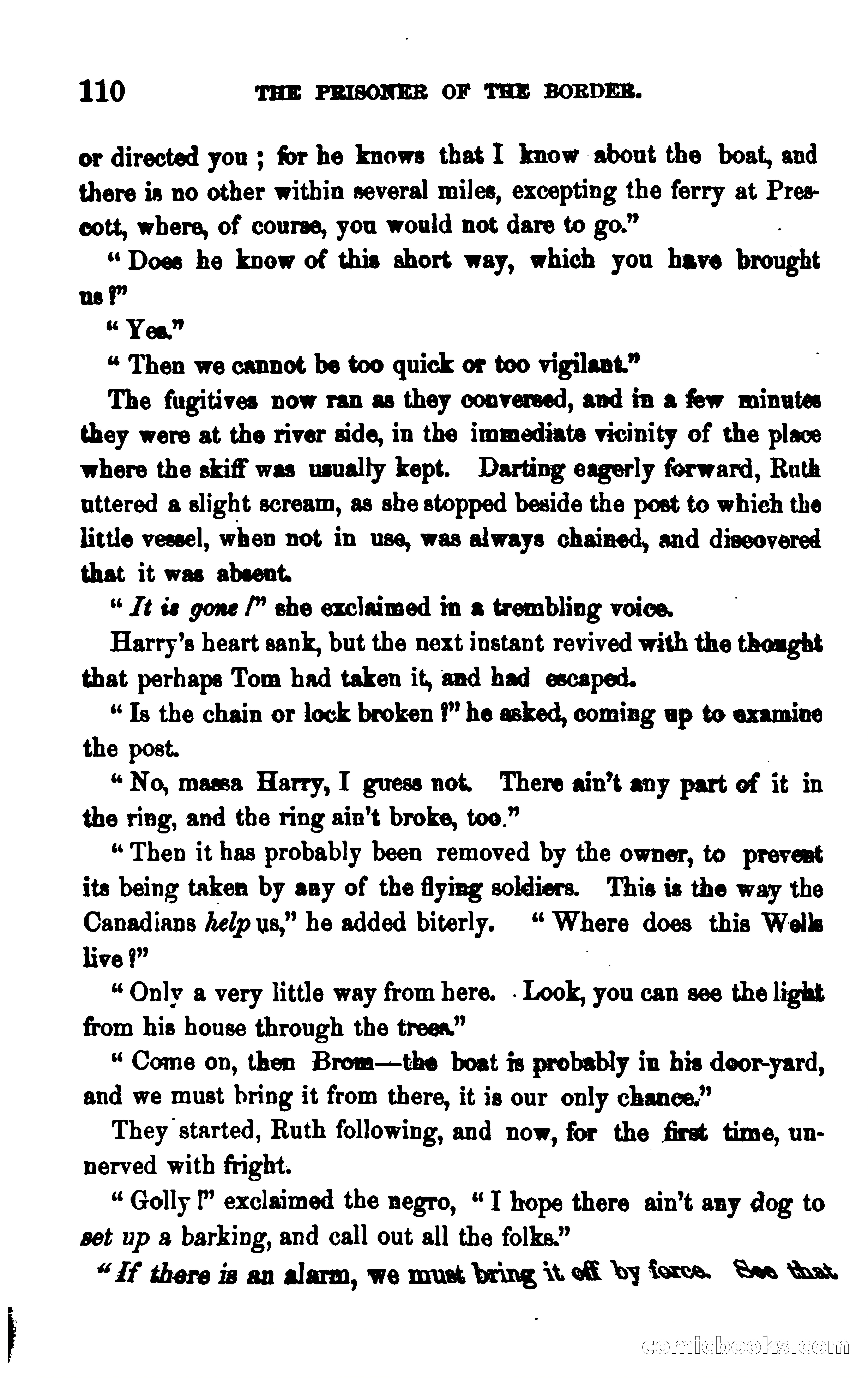 The Prisoner of the Border: A Tale of 1838 — page 123 of 394