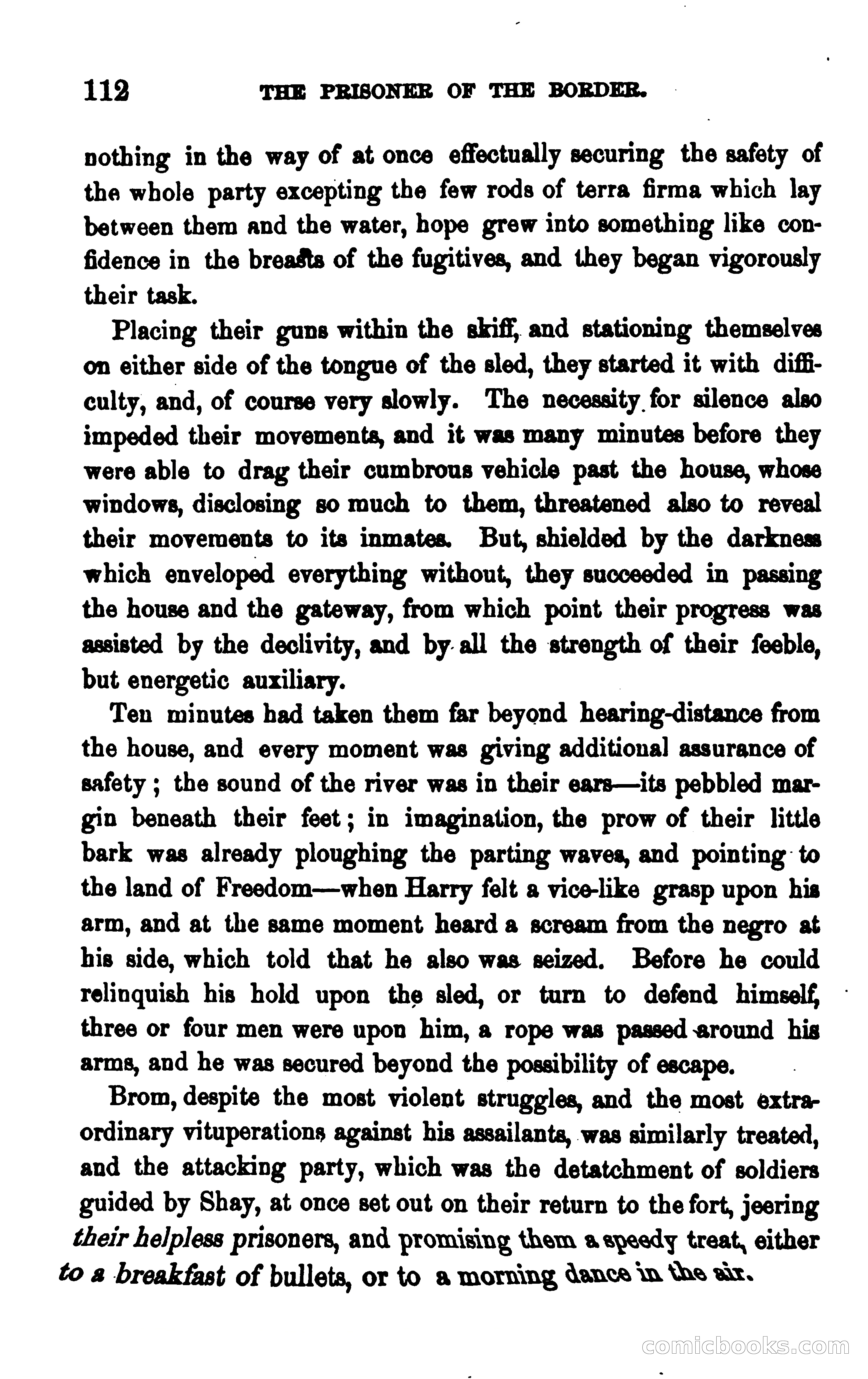 The Prisoner of the Border: A Tale of 1838 — page 125 of 394