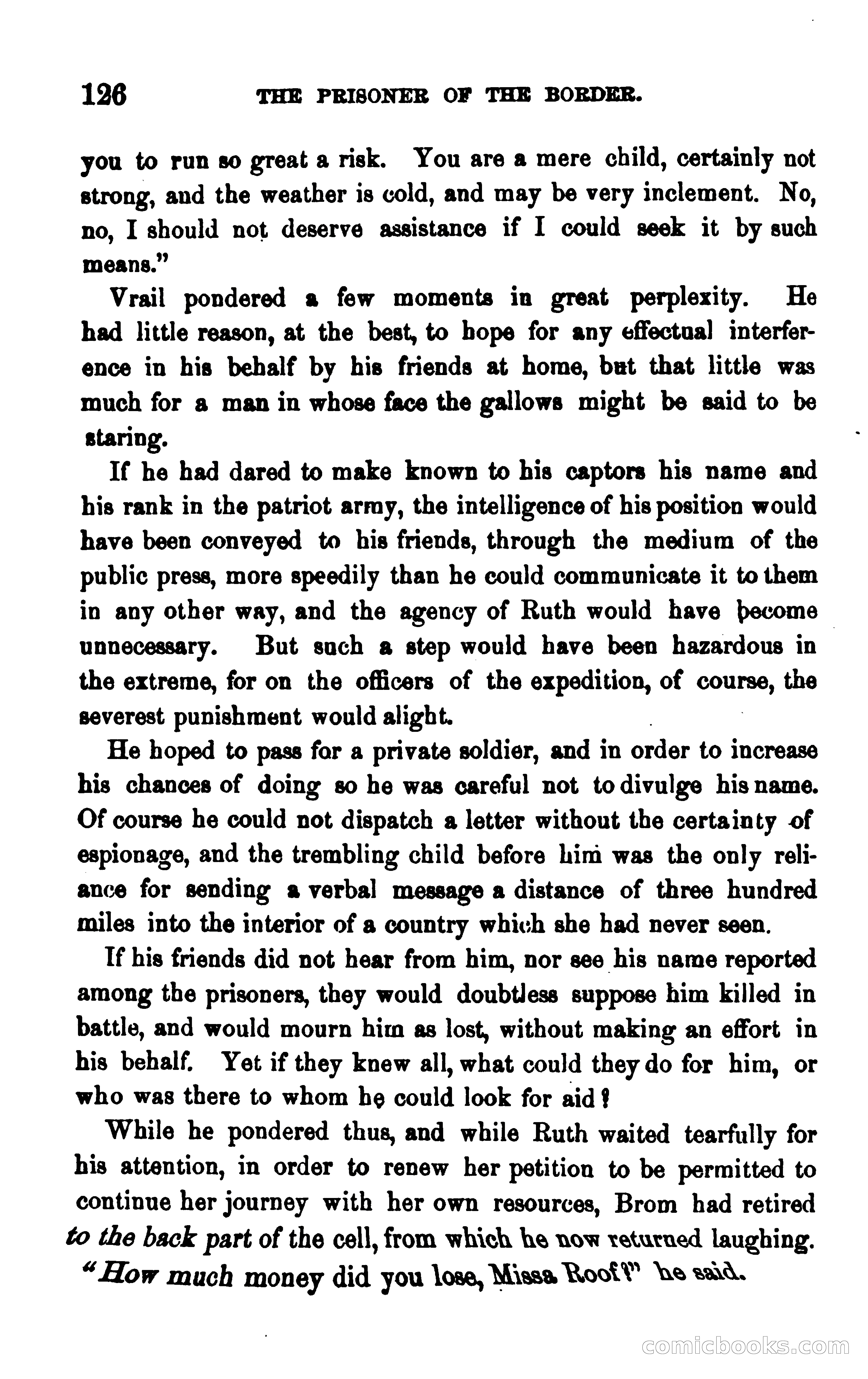 The Prisoner of the Border: A Tale of 1838 — page 139 of 394