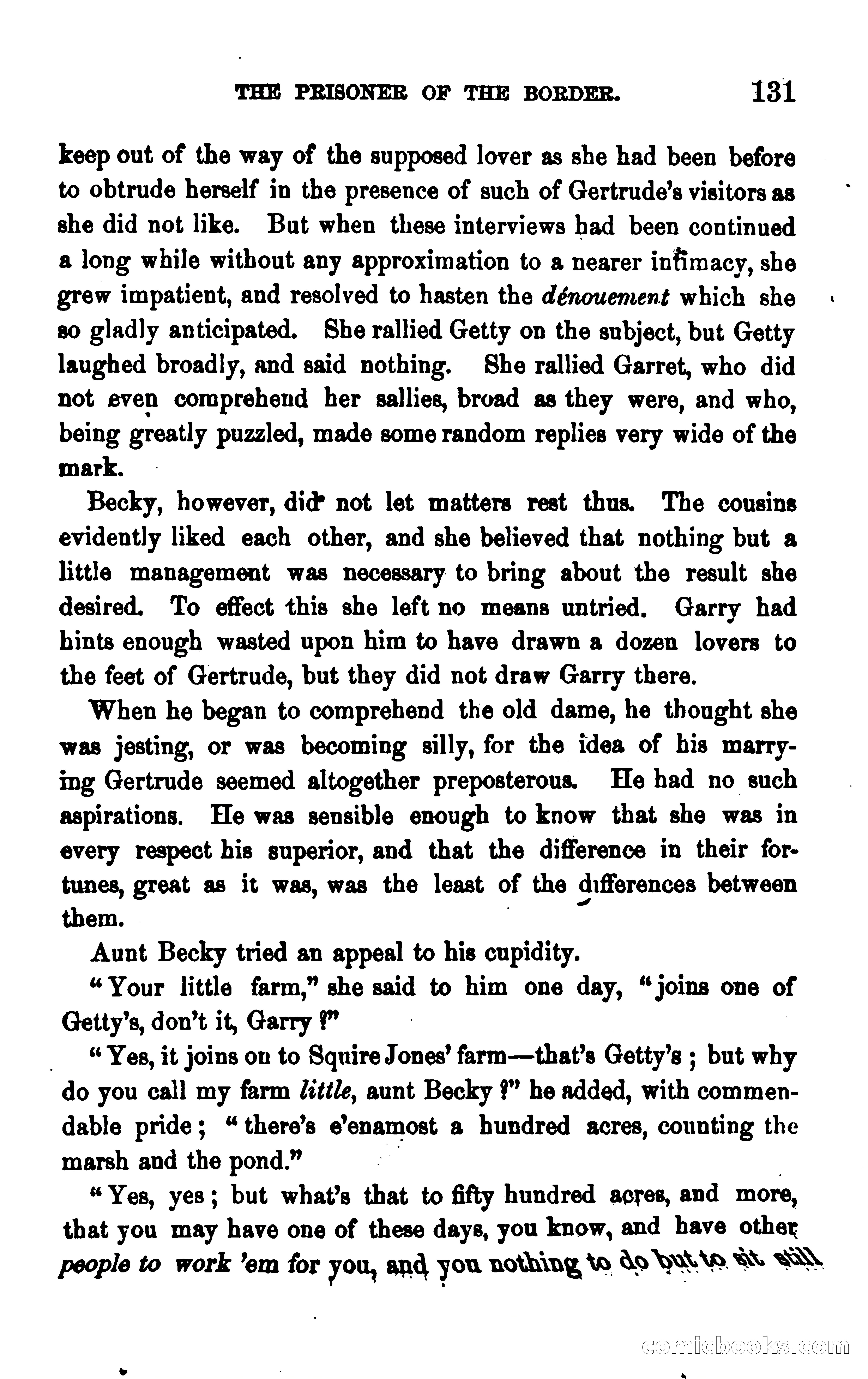 The Prisoner of the Border: A Tale of 1838 — page 144 of 394
