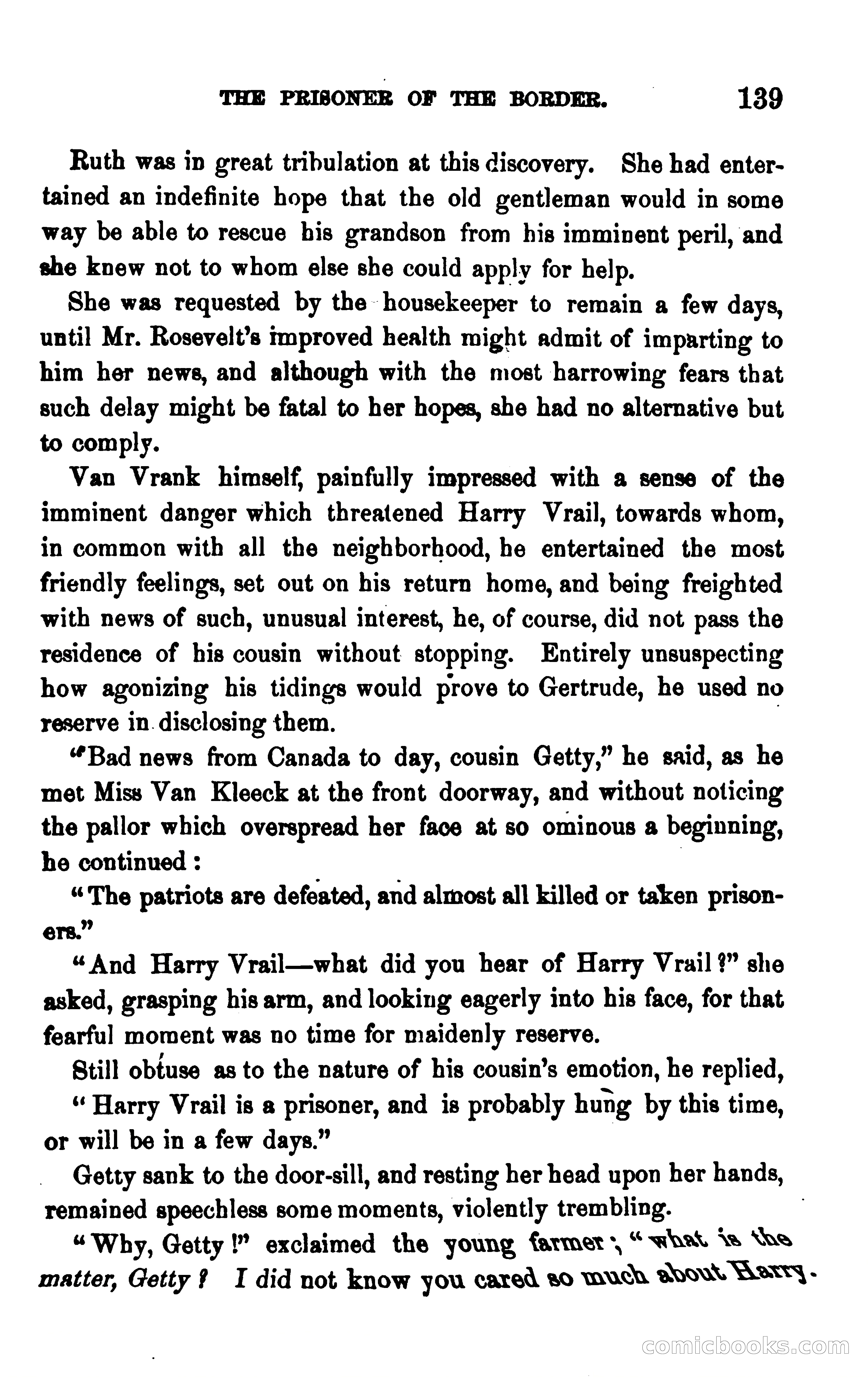 The Prisoner of the Border: A Tale of 1838 — page 152 of 394