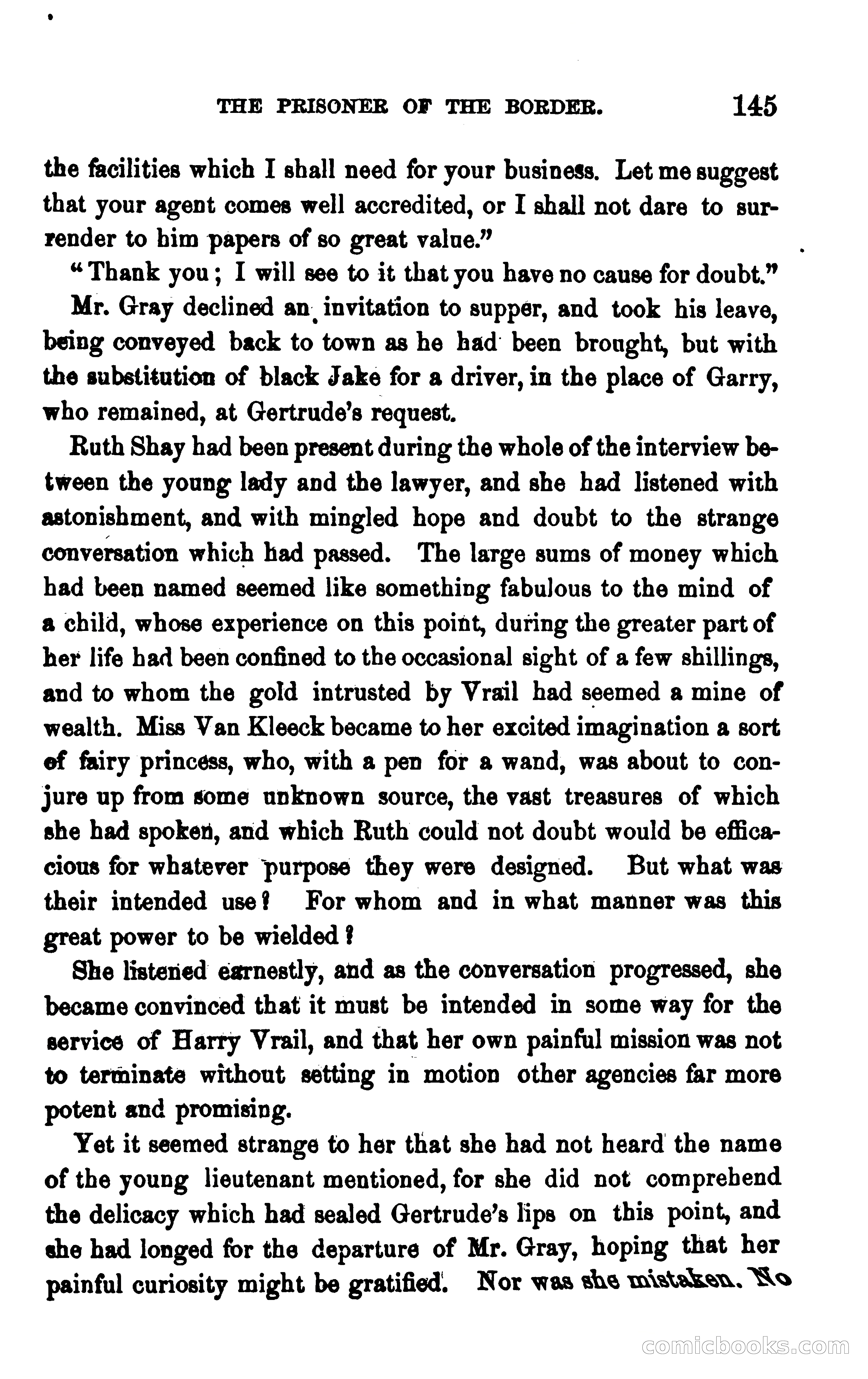 The Prisoner of the Border: A Tale of 1838 — page 158 of 394