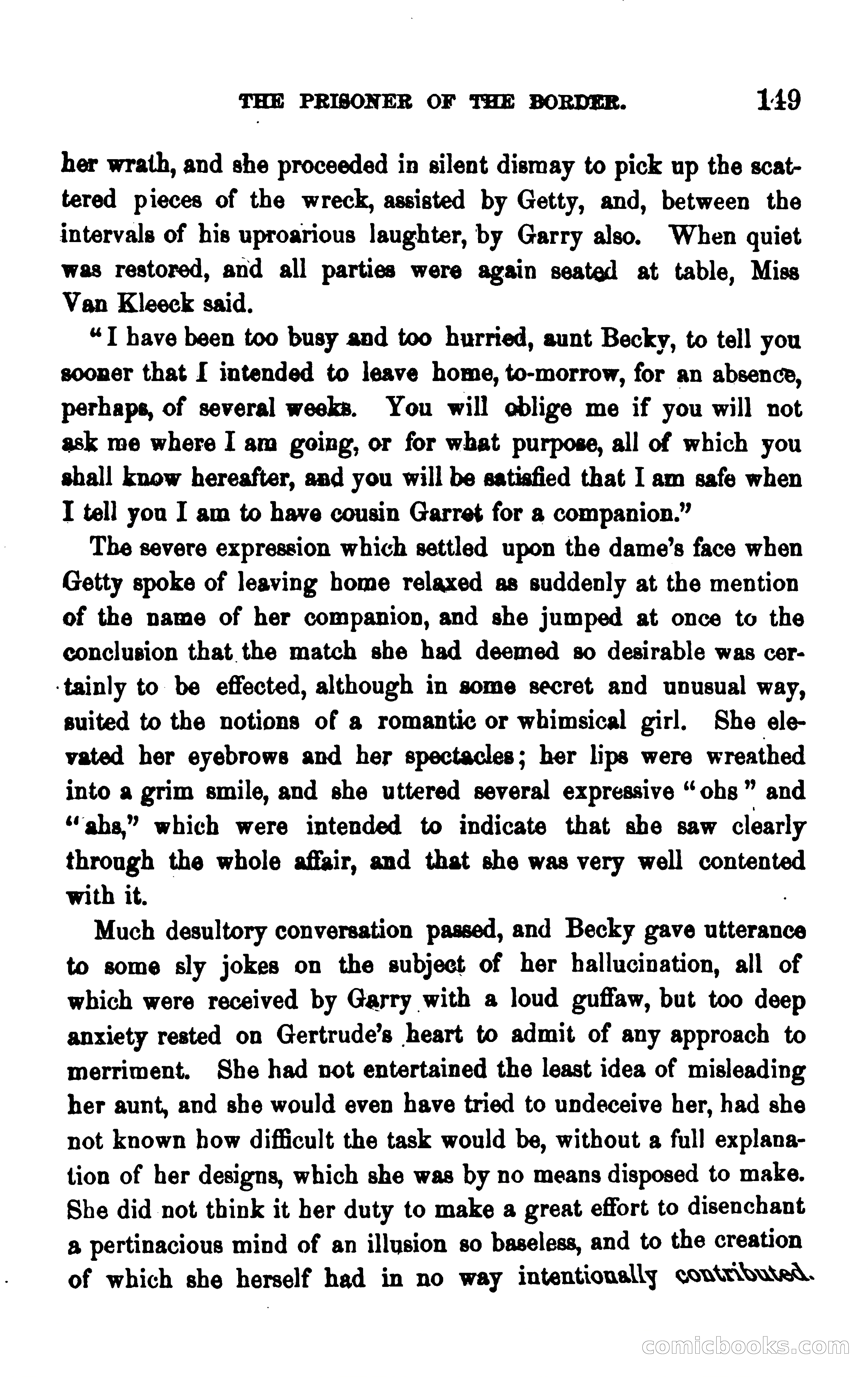 The Prisoner of the Border: A Tale of 1838 — page 162 of 394