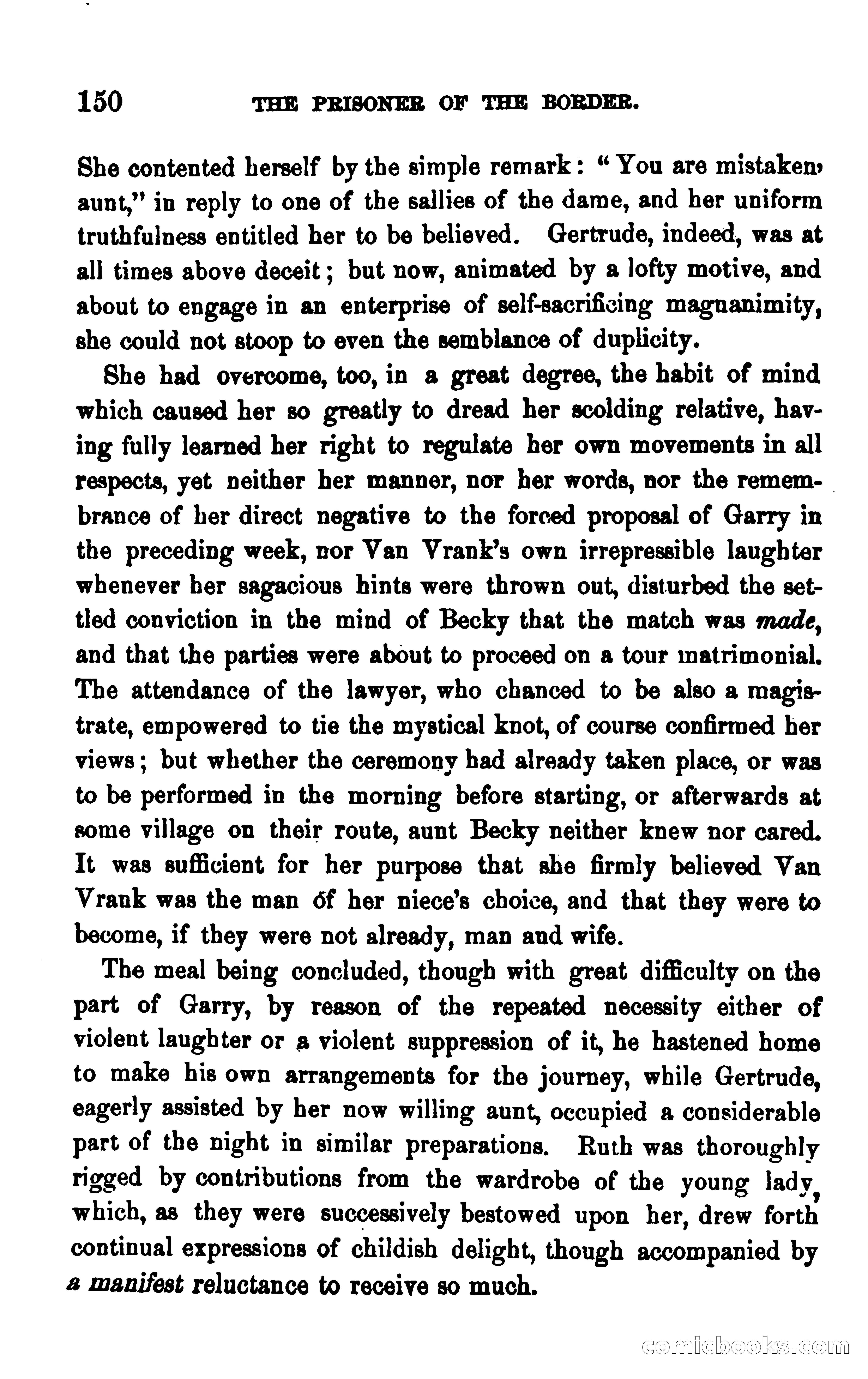 The Prisoner of the Border: A Tale of 1838 — page 163 of 394
