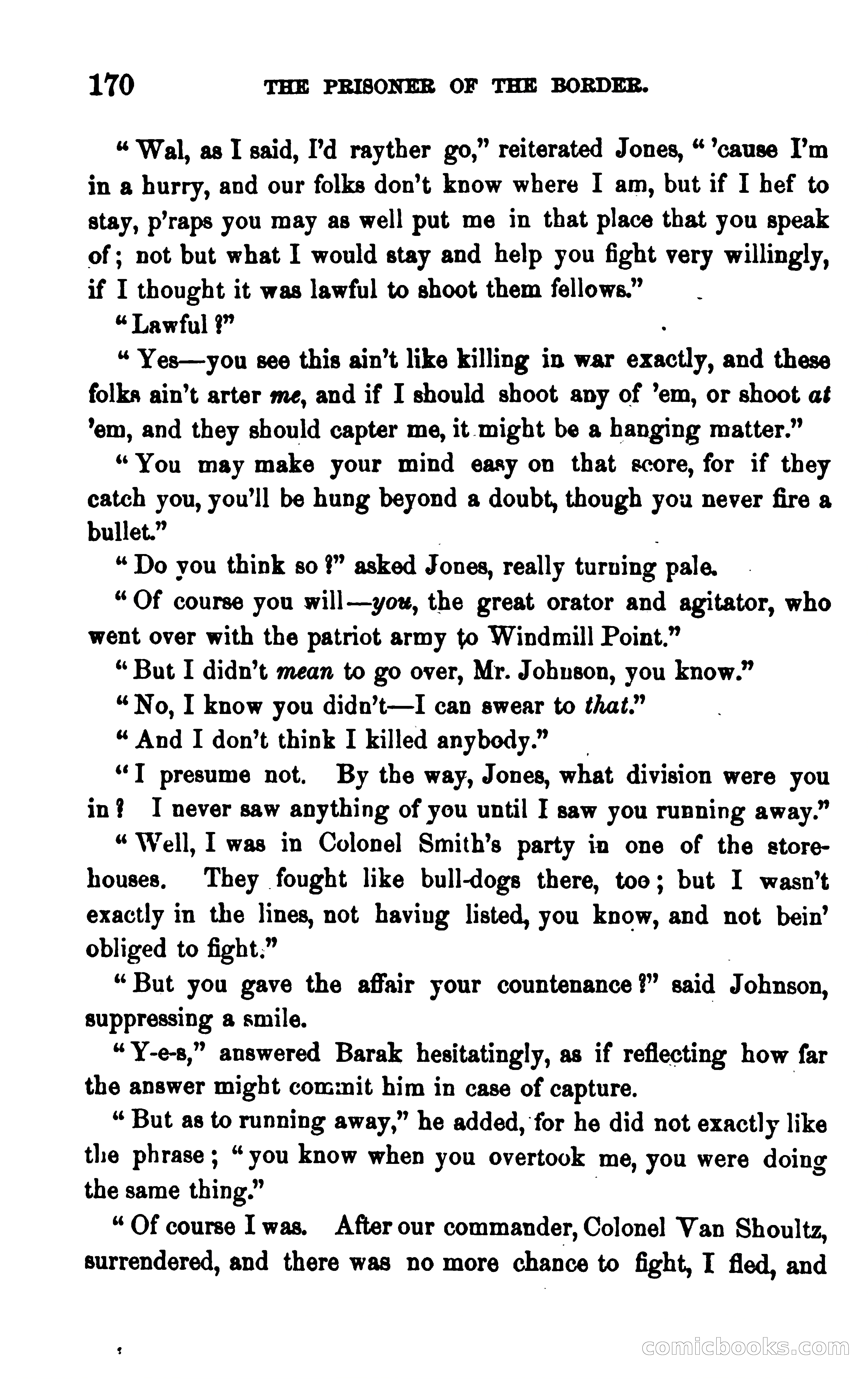 The Prisoner of the Border: A Tale of 1838 — page 183 of 394
