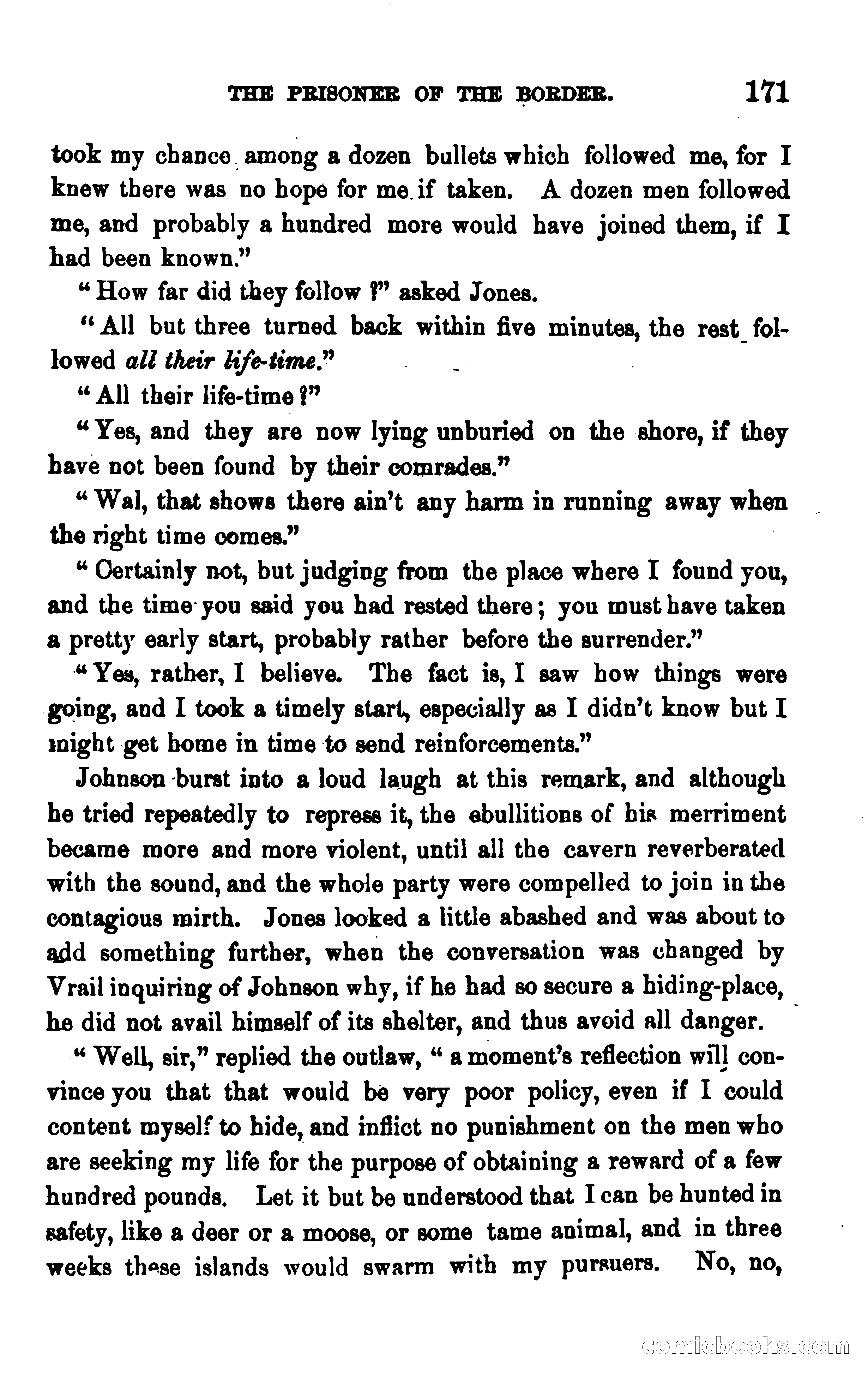 The Prisoner of the Border: A Tale of 1838 — page 184 of 394