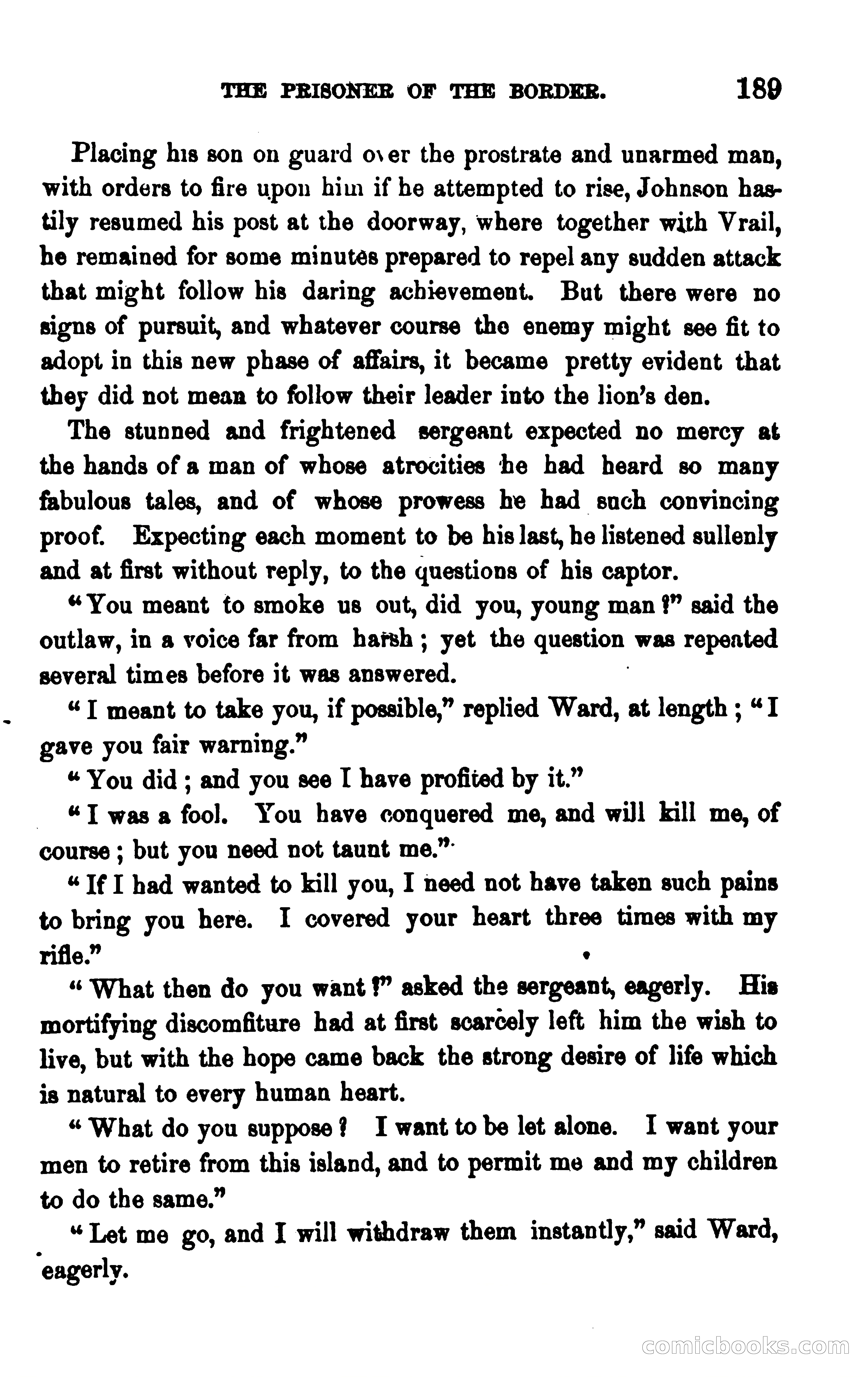 The Prisoner of the Border: A Tale of 1838 — page 202 of 394