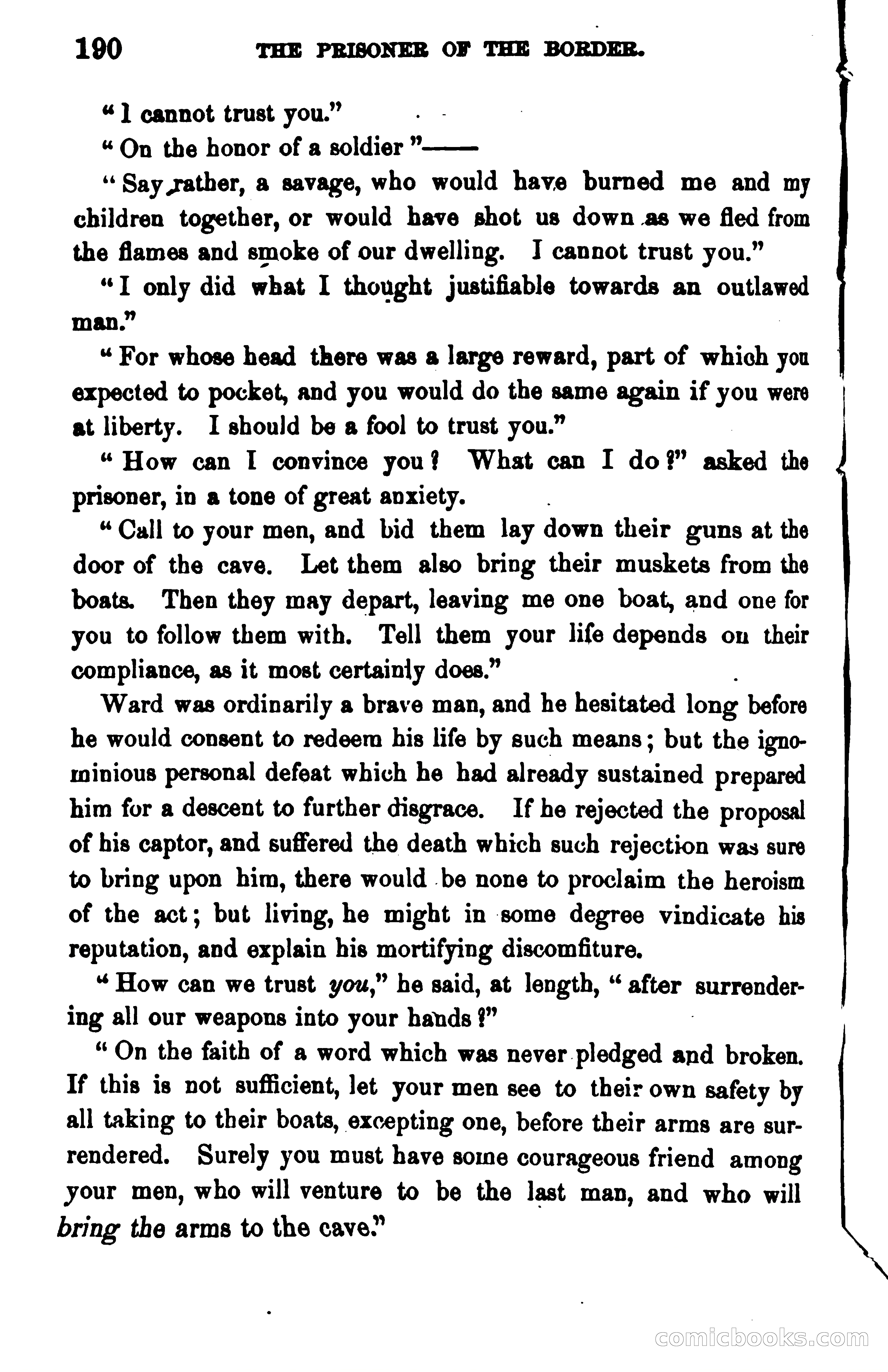 The Prisoner of the Border: A Tale of 1838 — page 203 of 394