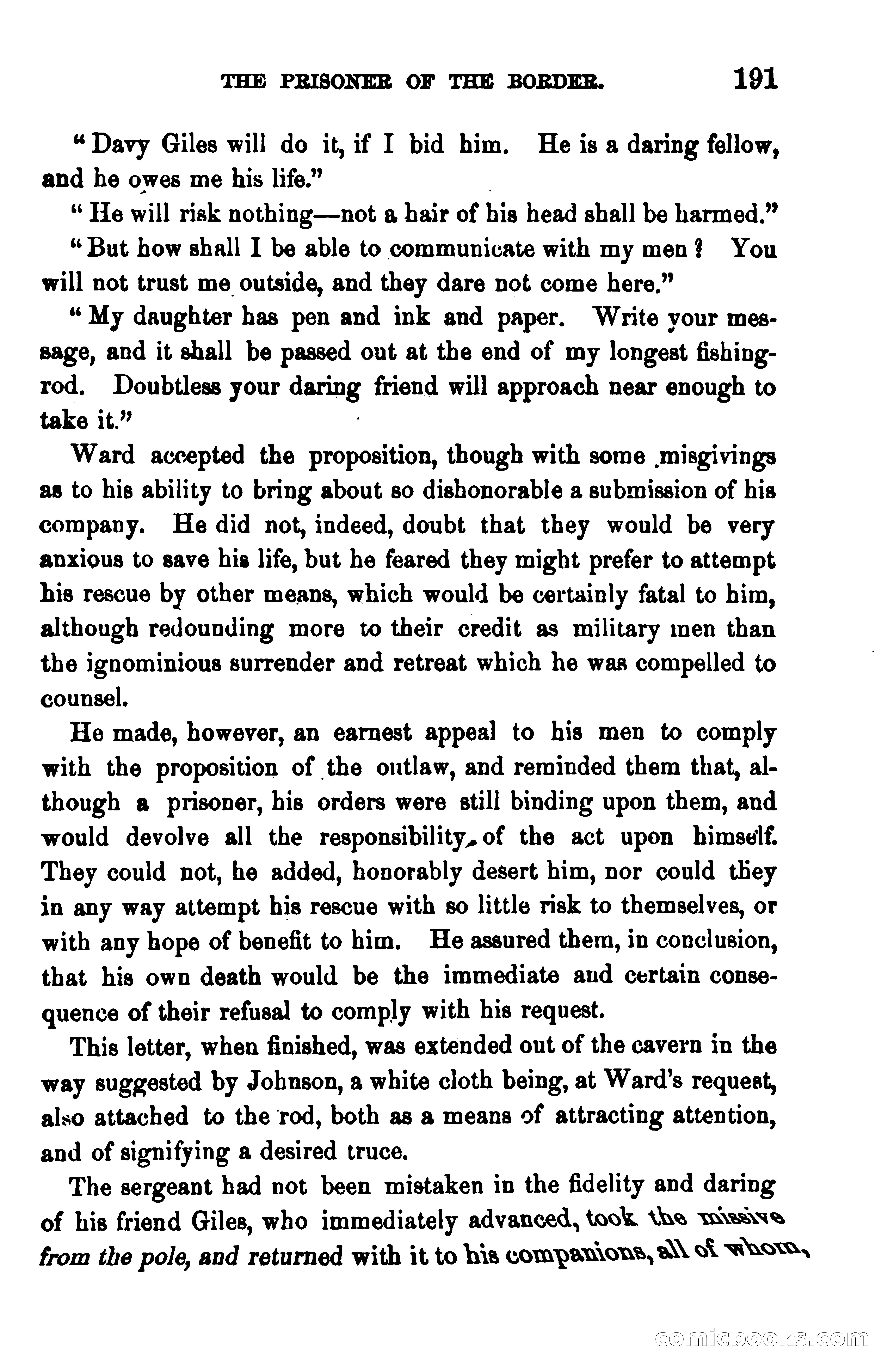 The Prisoner of the Border: A Tale of 1838 — page 204 of 394