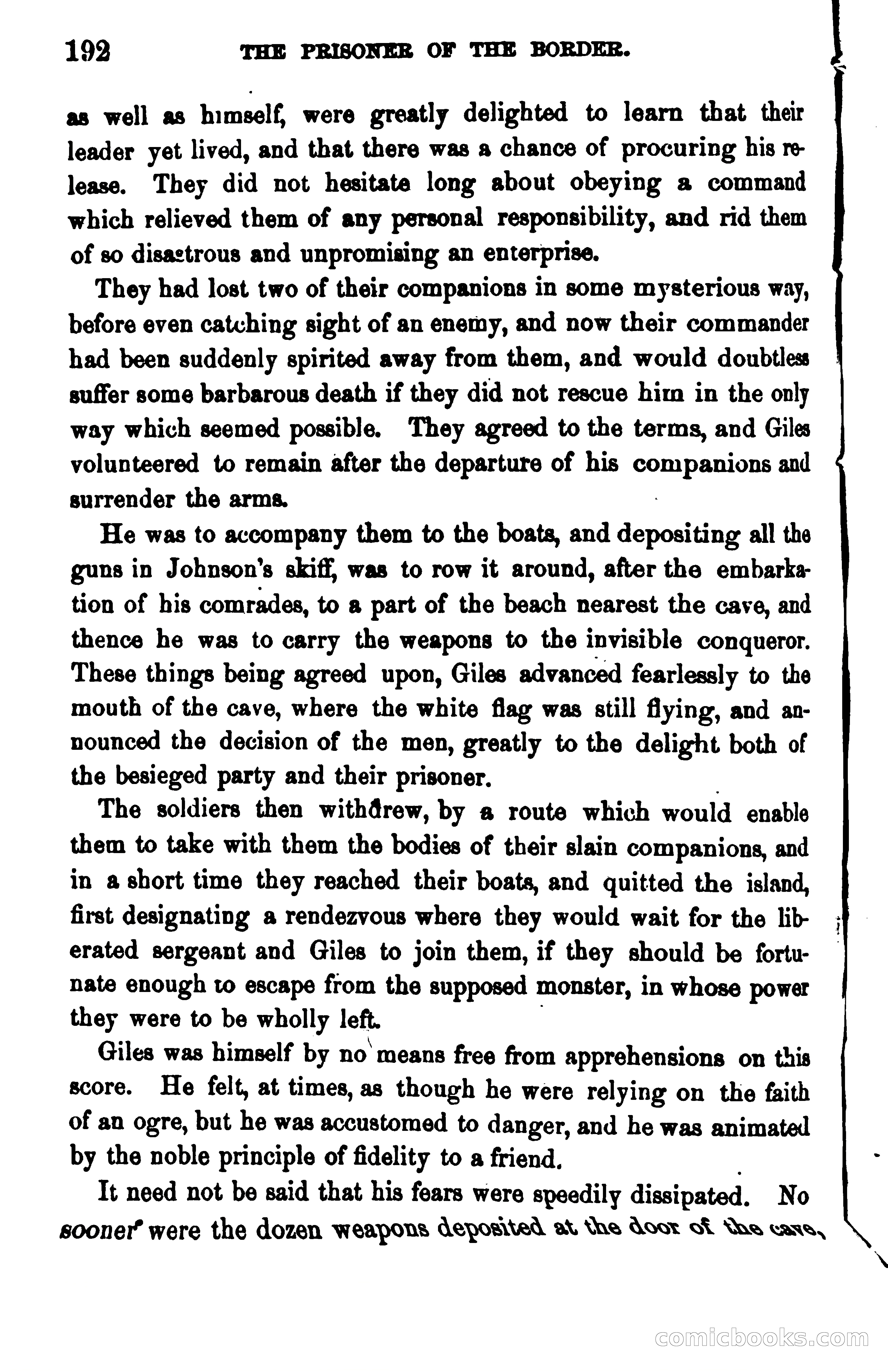 The Prisoner of the Border: A Tale of 1838 — page 205 of 394