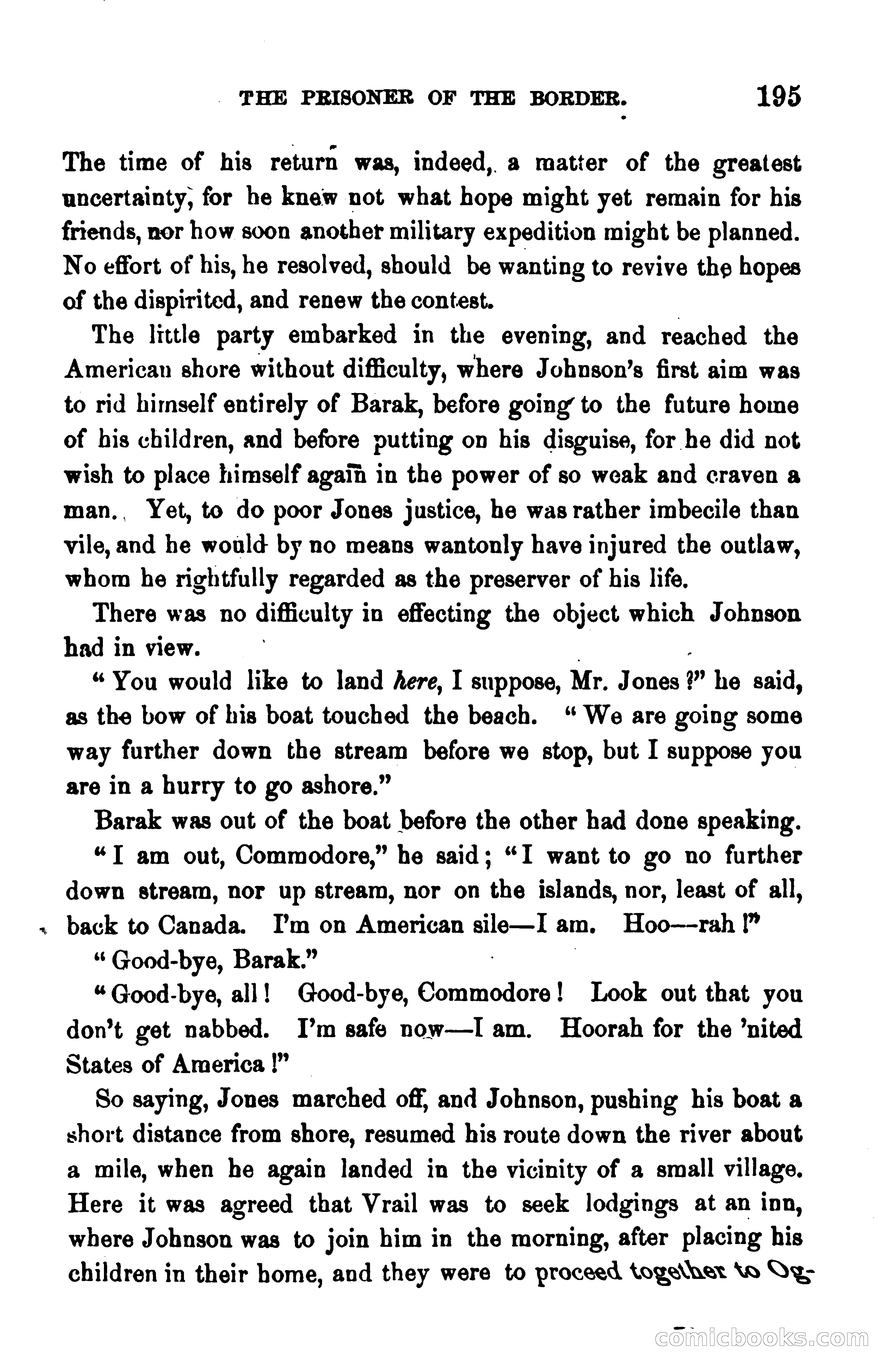 The Prisoner of the Border: A Tale of 1838 — page 208 of 394