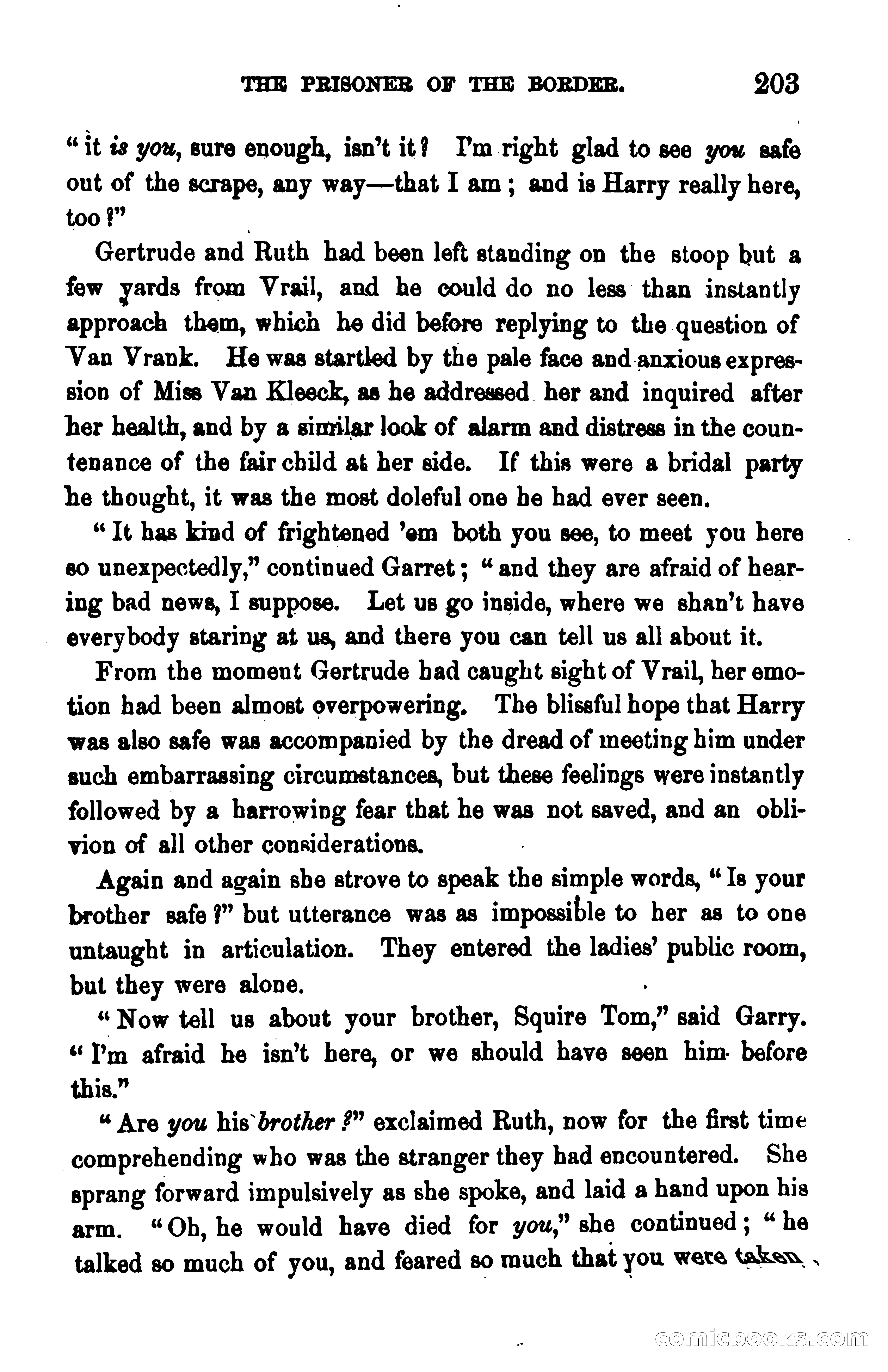 The Prisoner of the Border: A Tale of 1838 — page 216 of 394