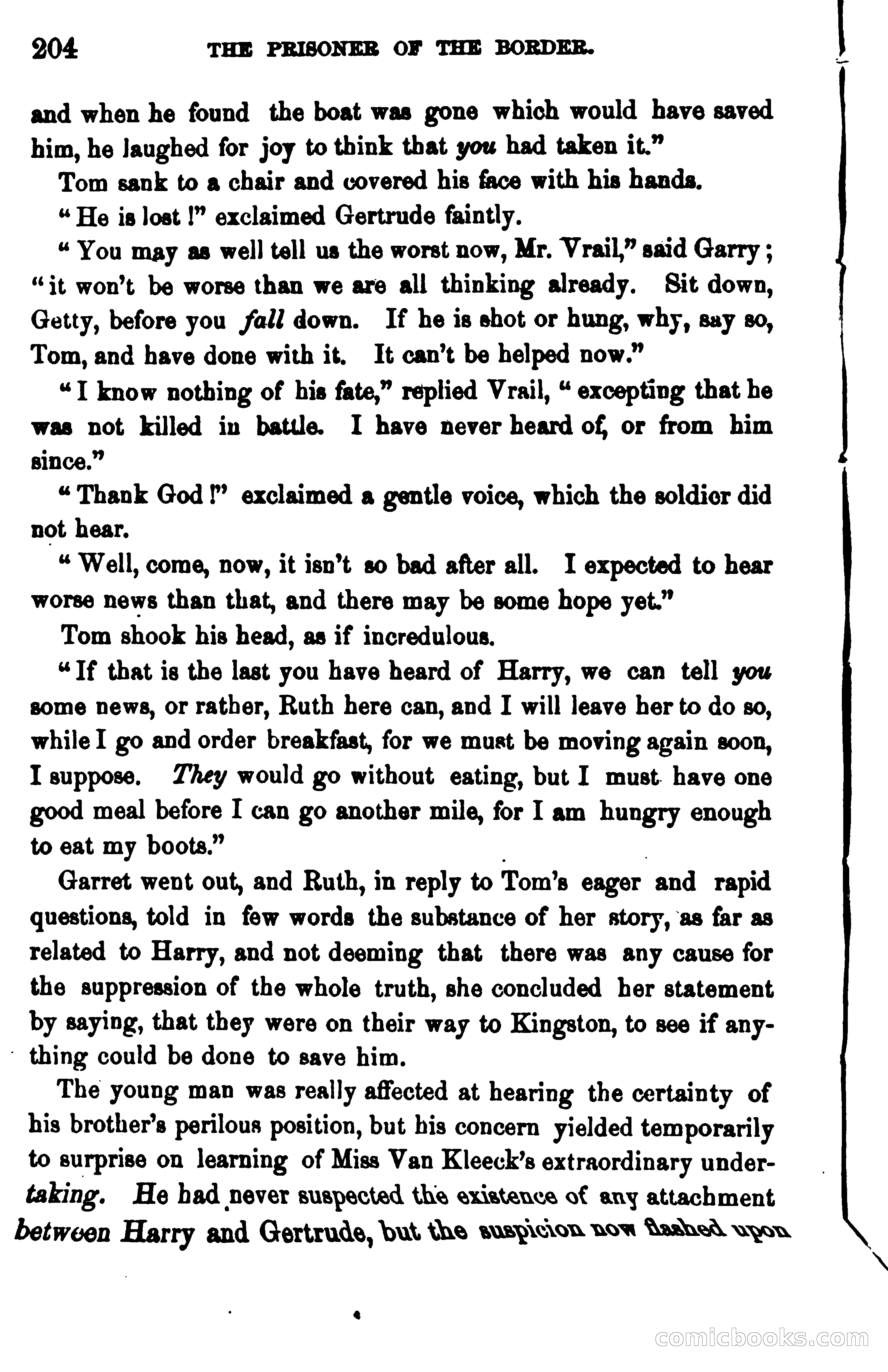 The Prisoner of the Border: A Tale of 1838 — page 217 of 394