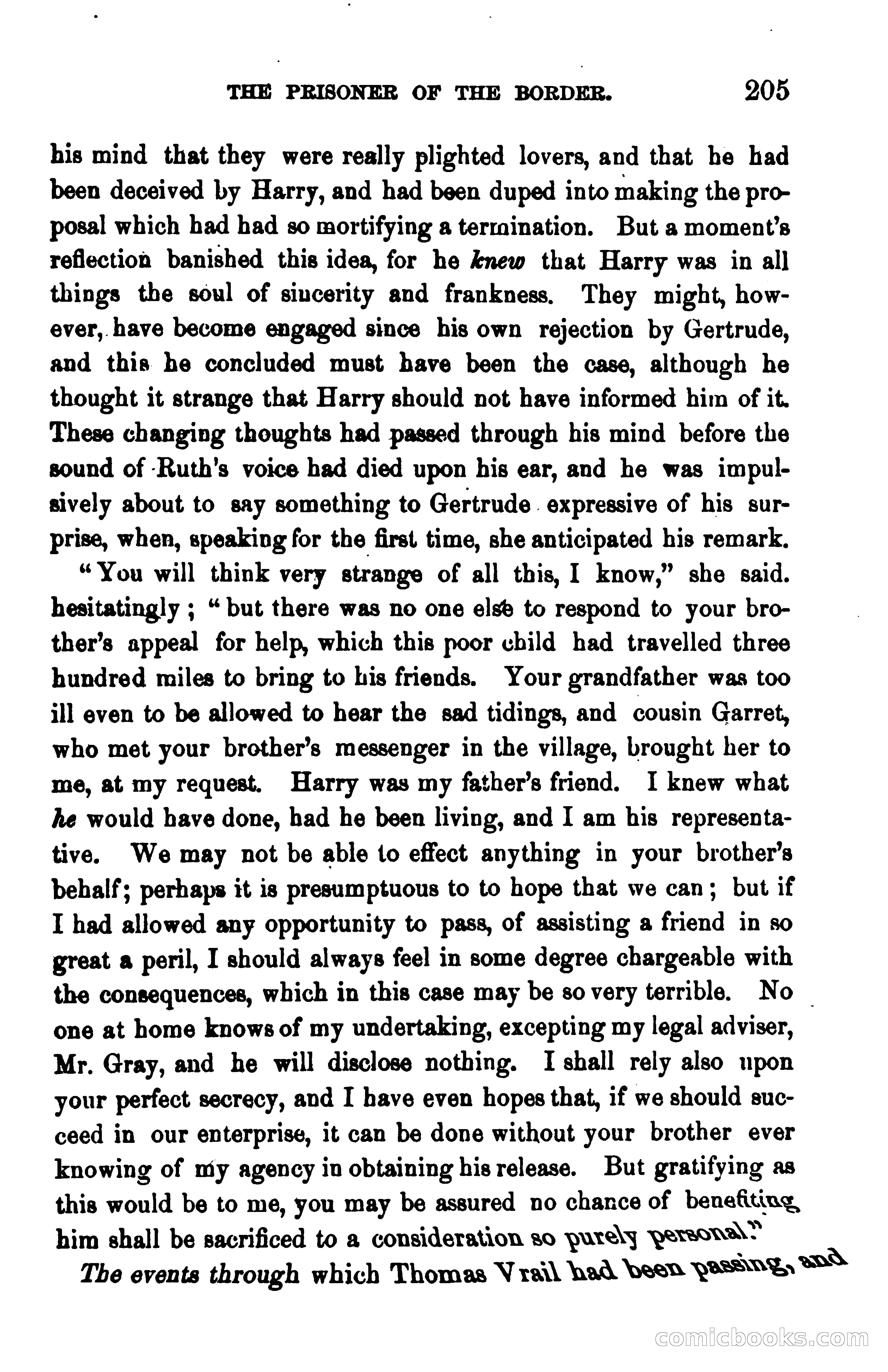 The Prisoner of the Border: A Tale of 1838 — page 218 of 394