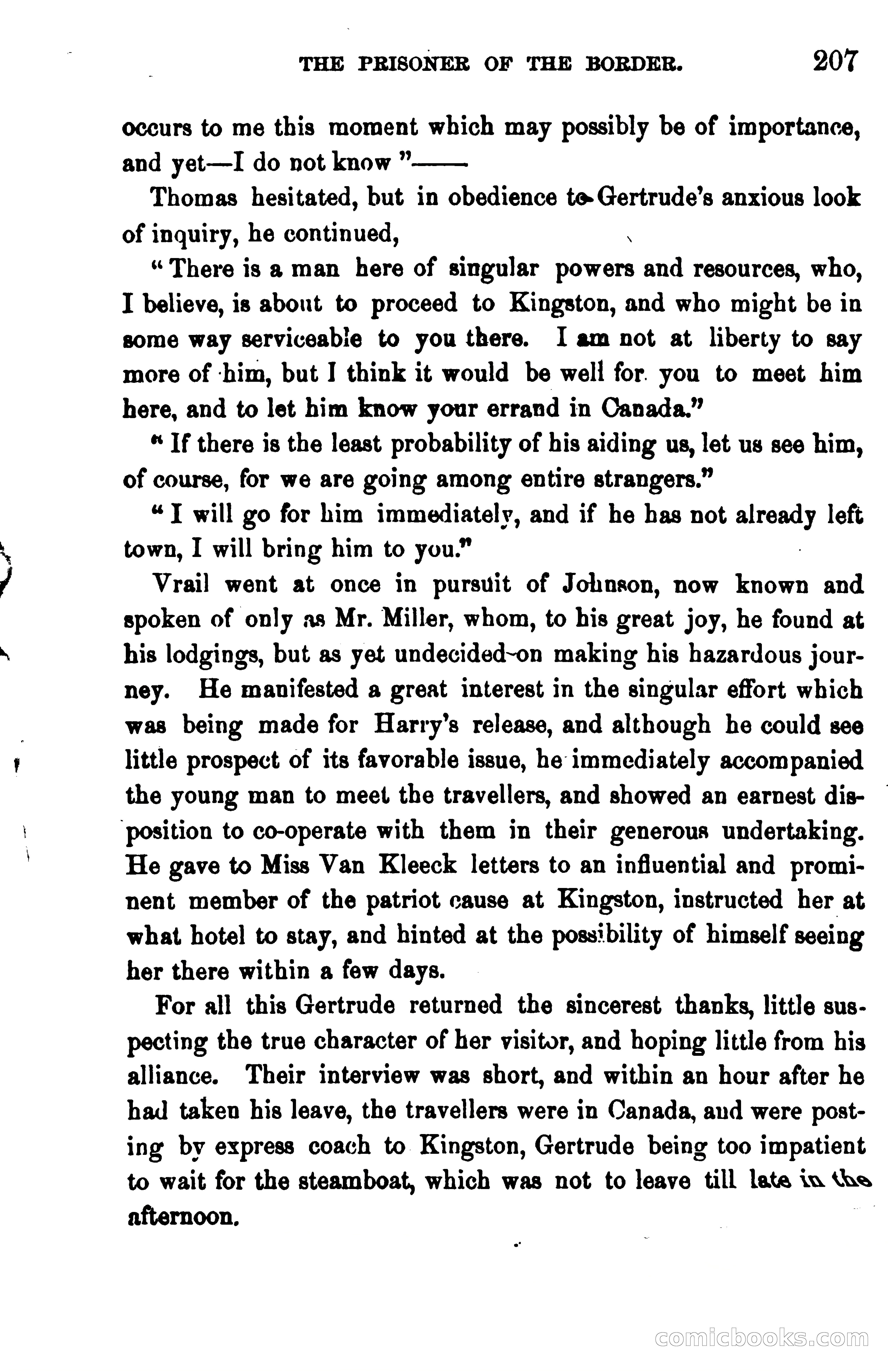 The Prisoner of the Border: A Tale of 1838 — page 220 of 394
