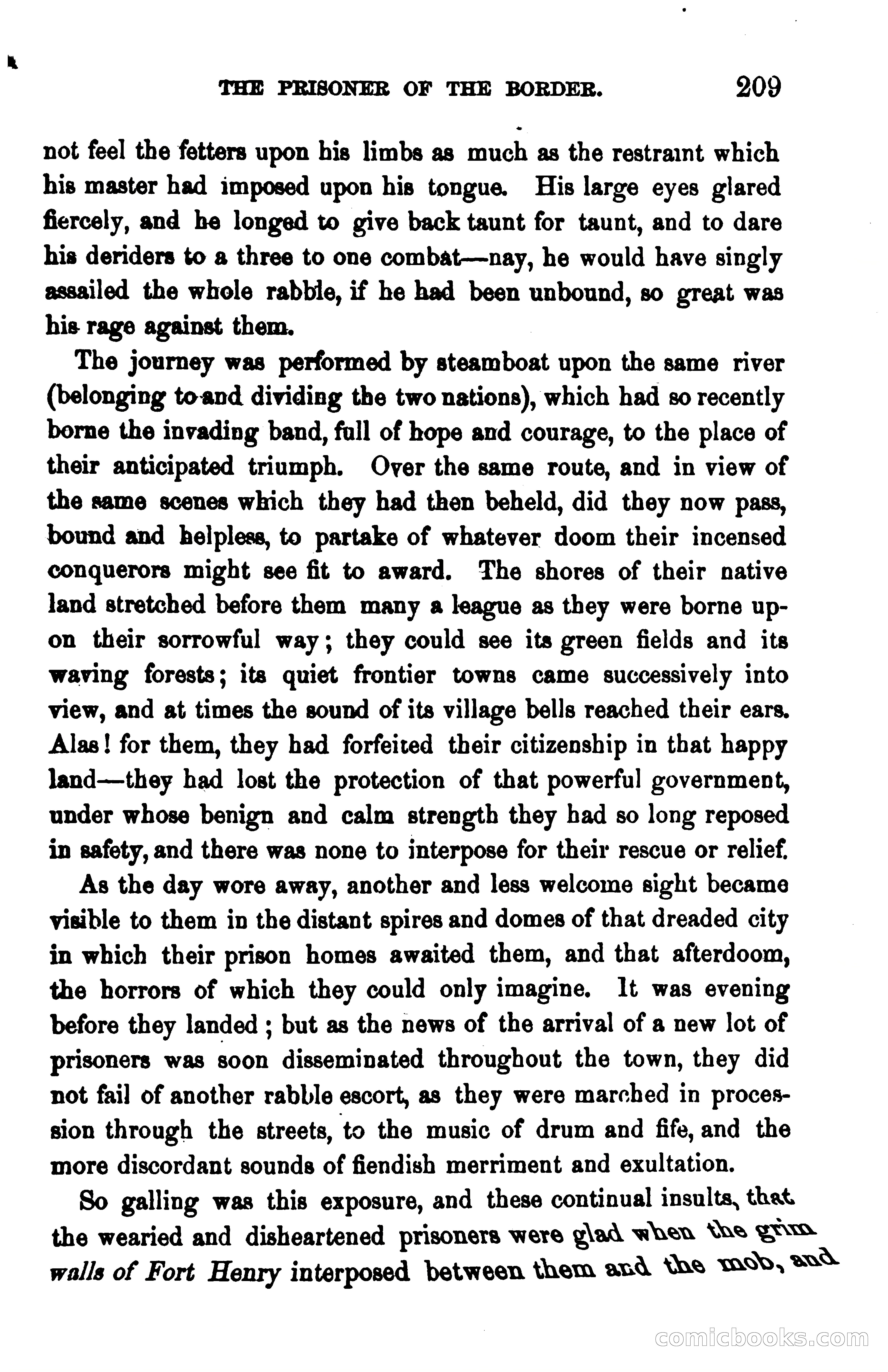 The Prisoner of the Border: A Tale of 1838 — page 222 of 394