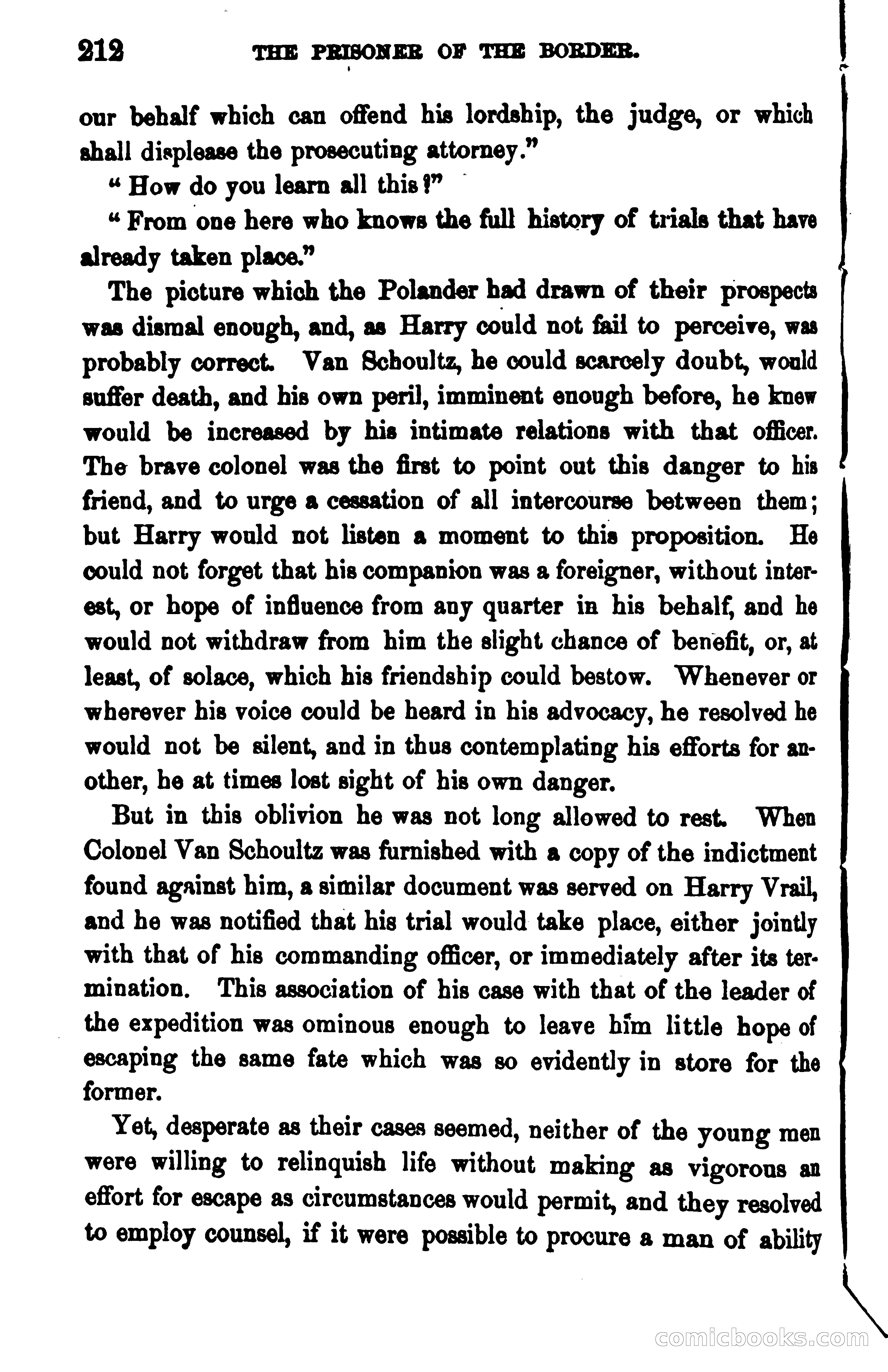 The Prisoner of the Border: A Tale of 1838 — page 225 of 394