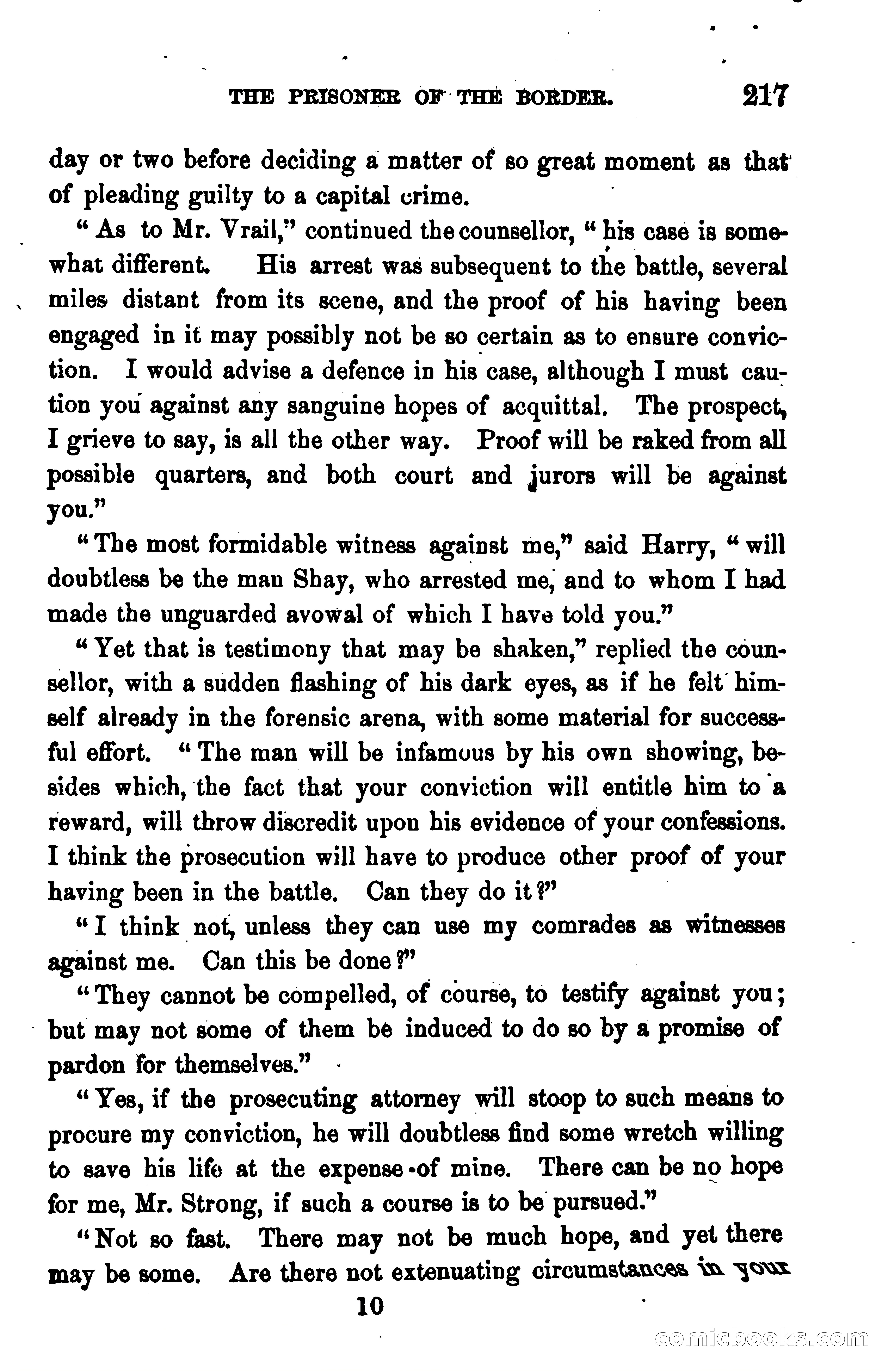 The Prisoner of the Border: A Tale of 1838 — page 230 of 394