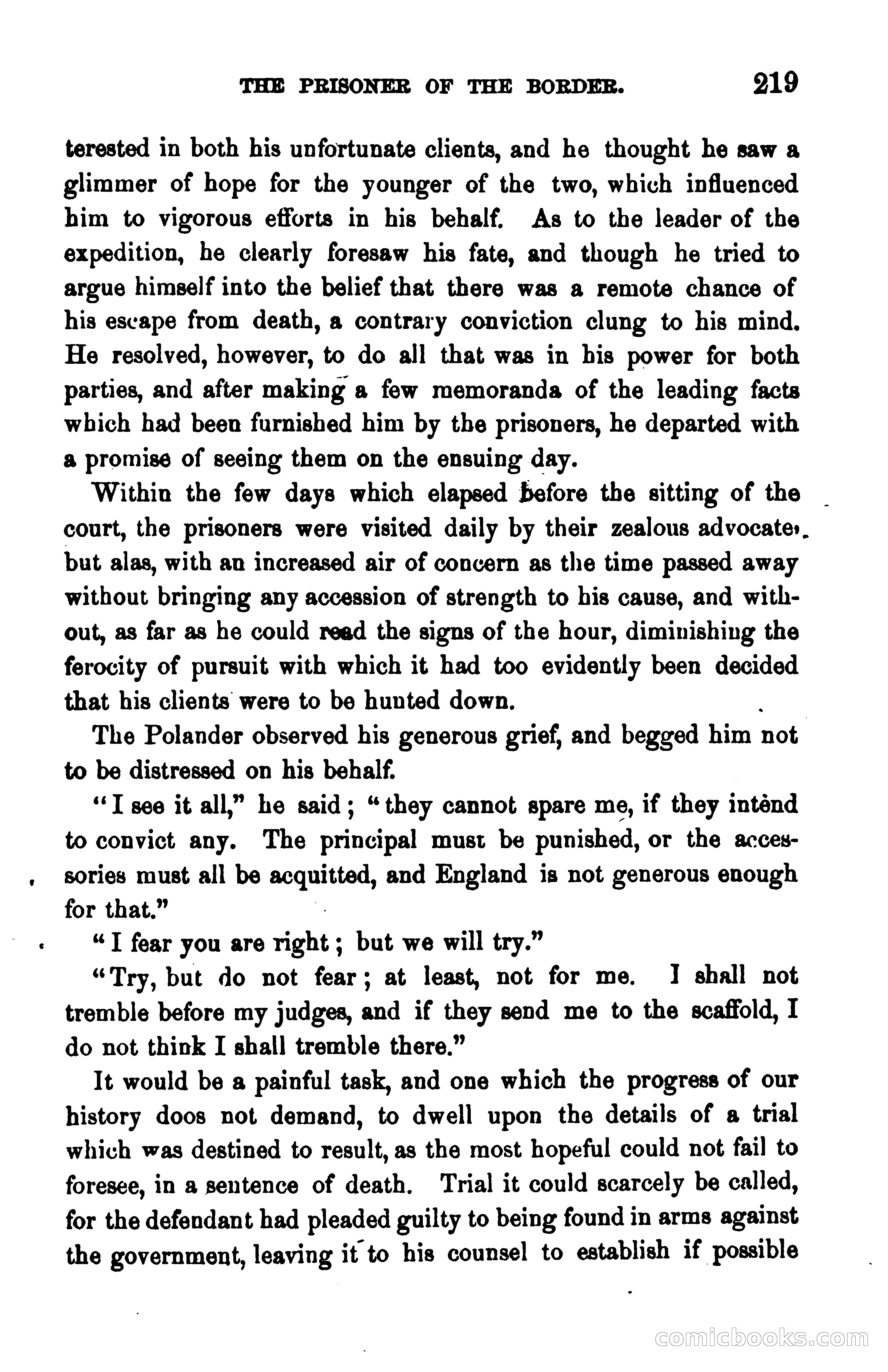 The Prisoner of the Border: A Tale of 1838 — page 232 of 394