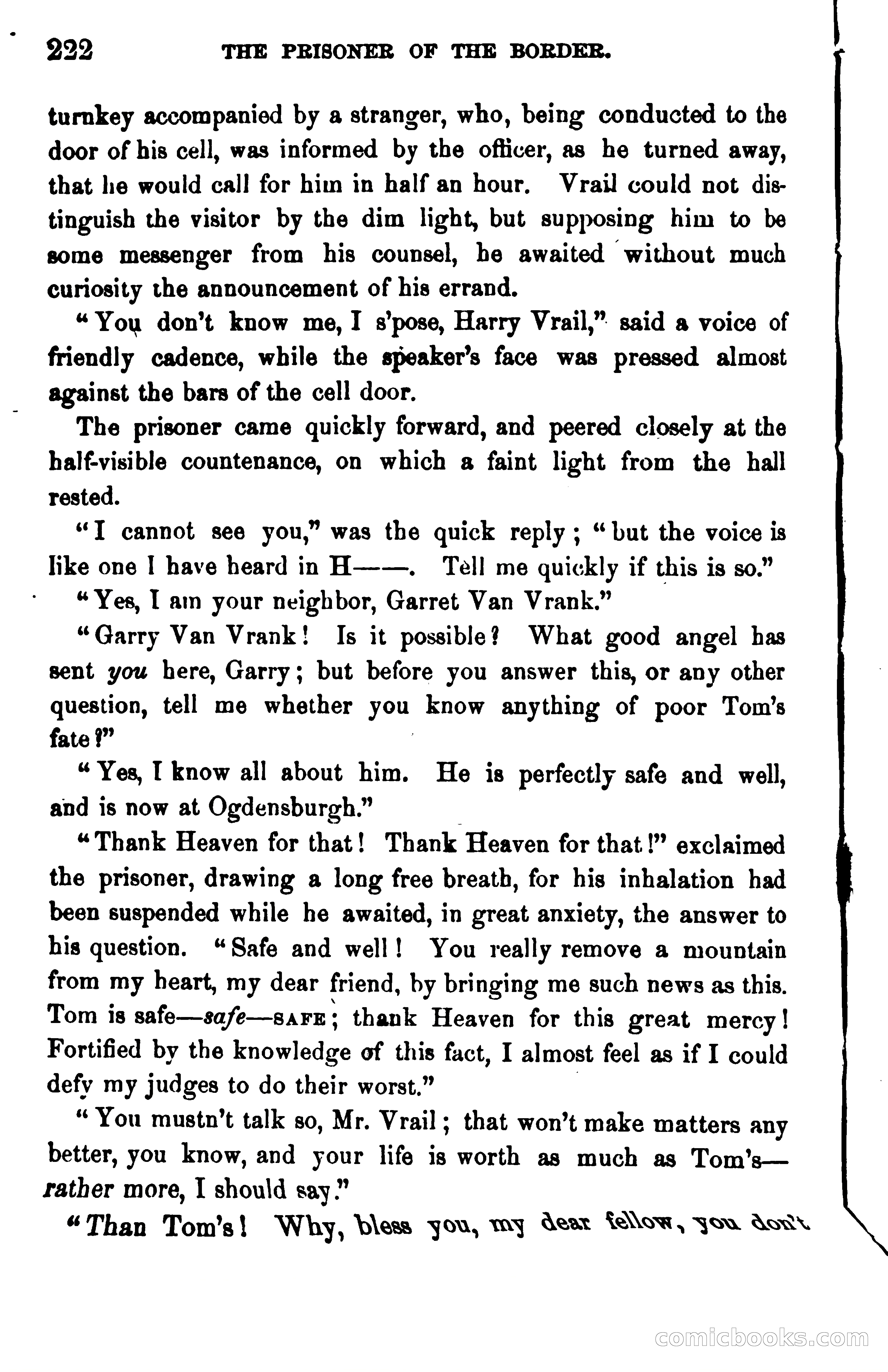 The Prisoner of the Border: A Tale of 1838 — page 235 of 394