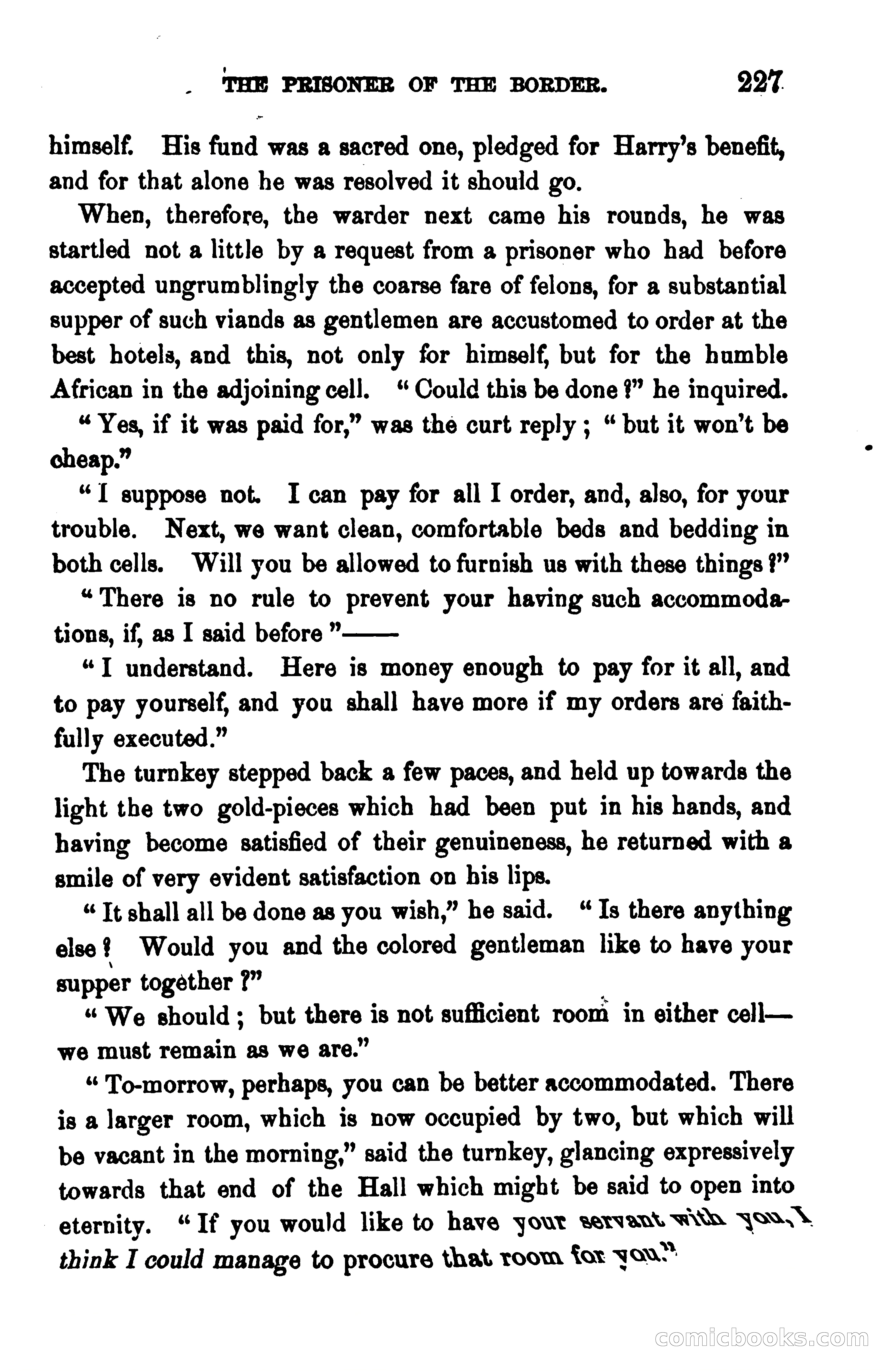 The Prisoner of the Border: A Tale of 1838 — page 240 of 394