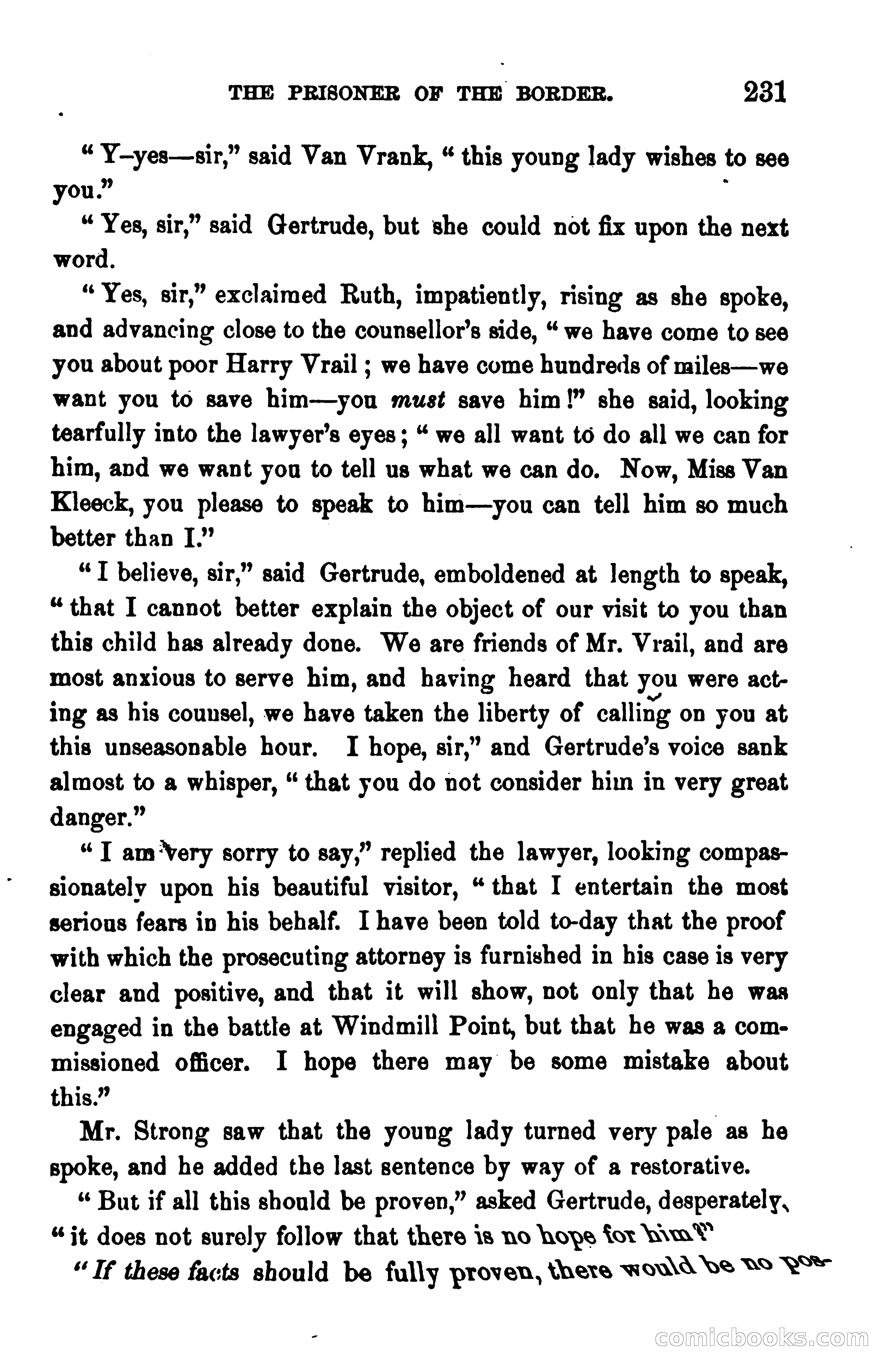 The Prisoner of the Border: A Tale of 1838 — page 244 of 394