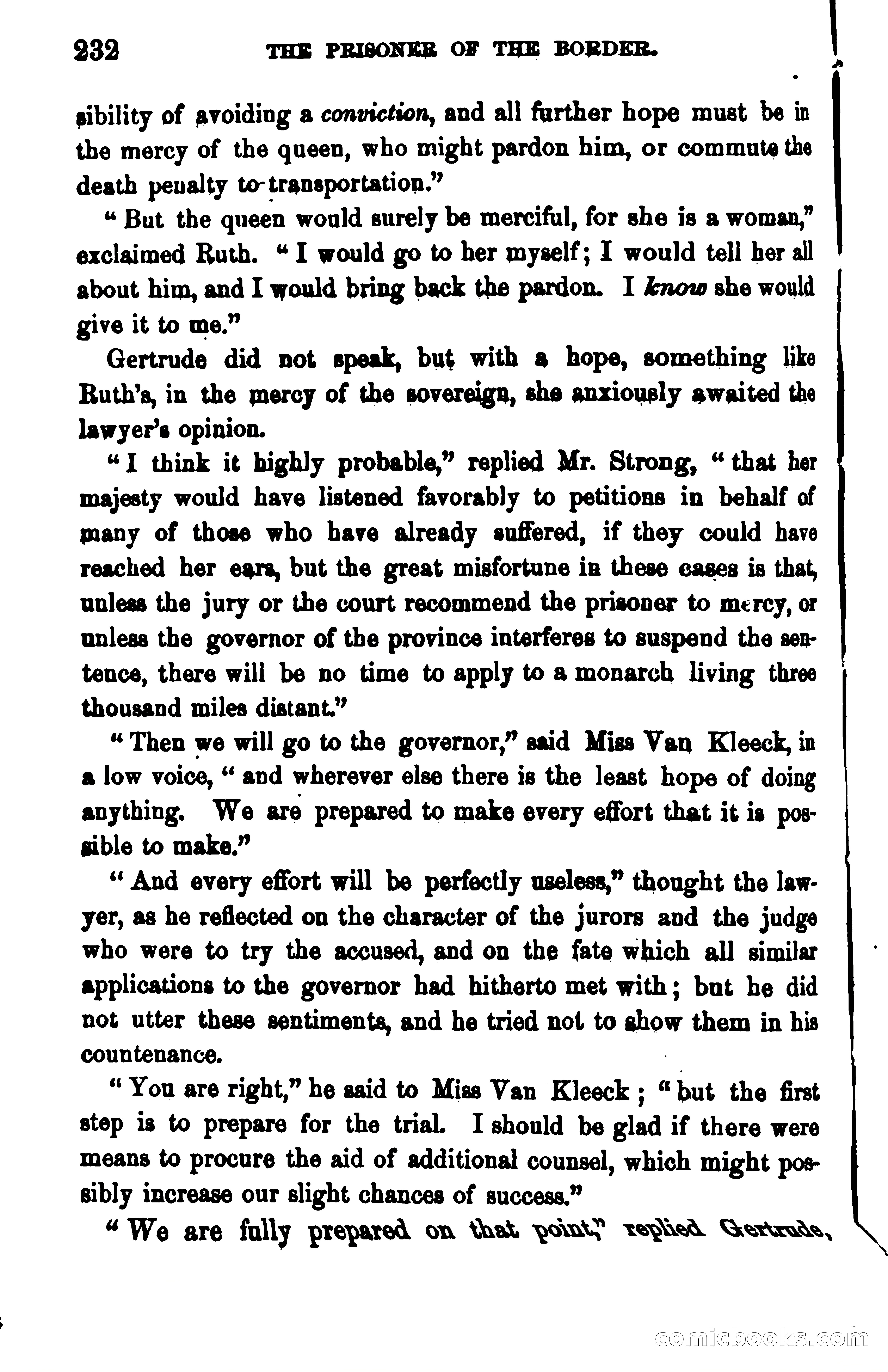 The Prisoner of the Border: A Tale of 1838 — page 245 of 394