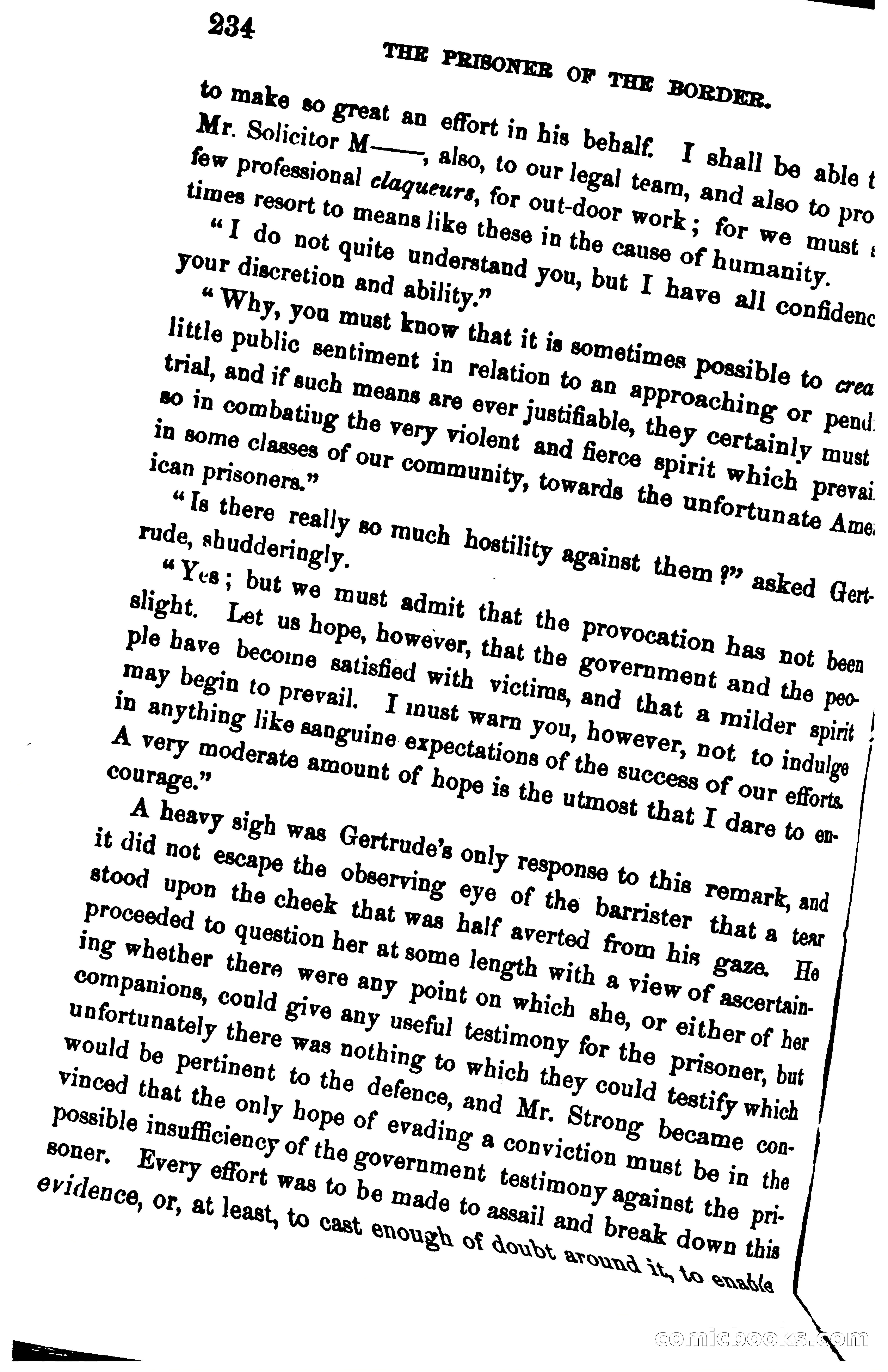 The Prisoner of the Border: A Tale of 1838 — page 247 of 394
