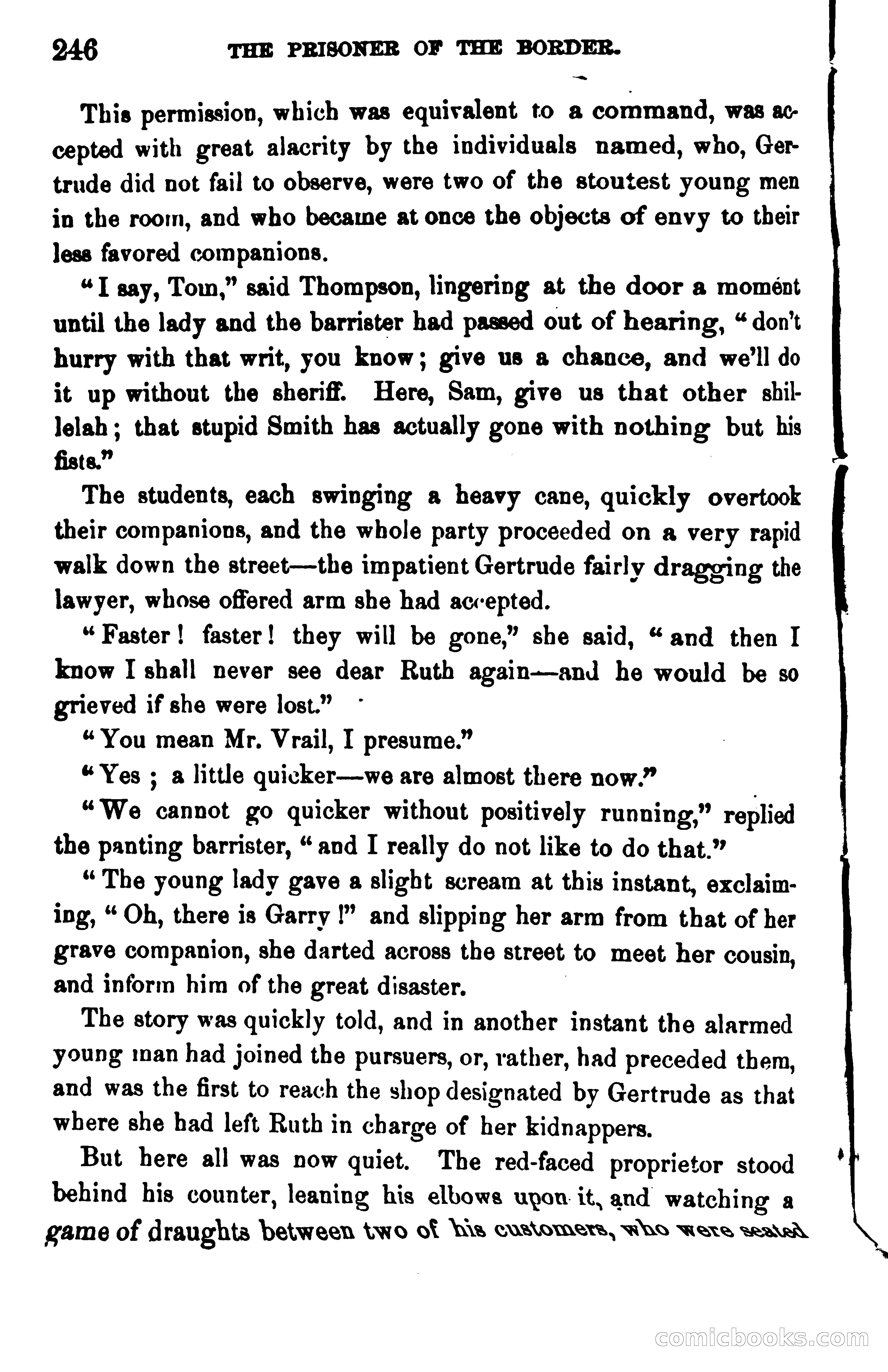 The Prisoner of the Border: A Tale of 1838 — page 261 of 394