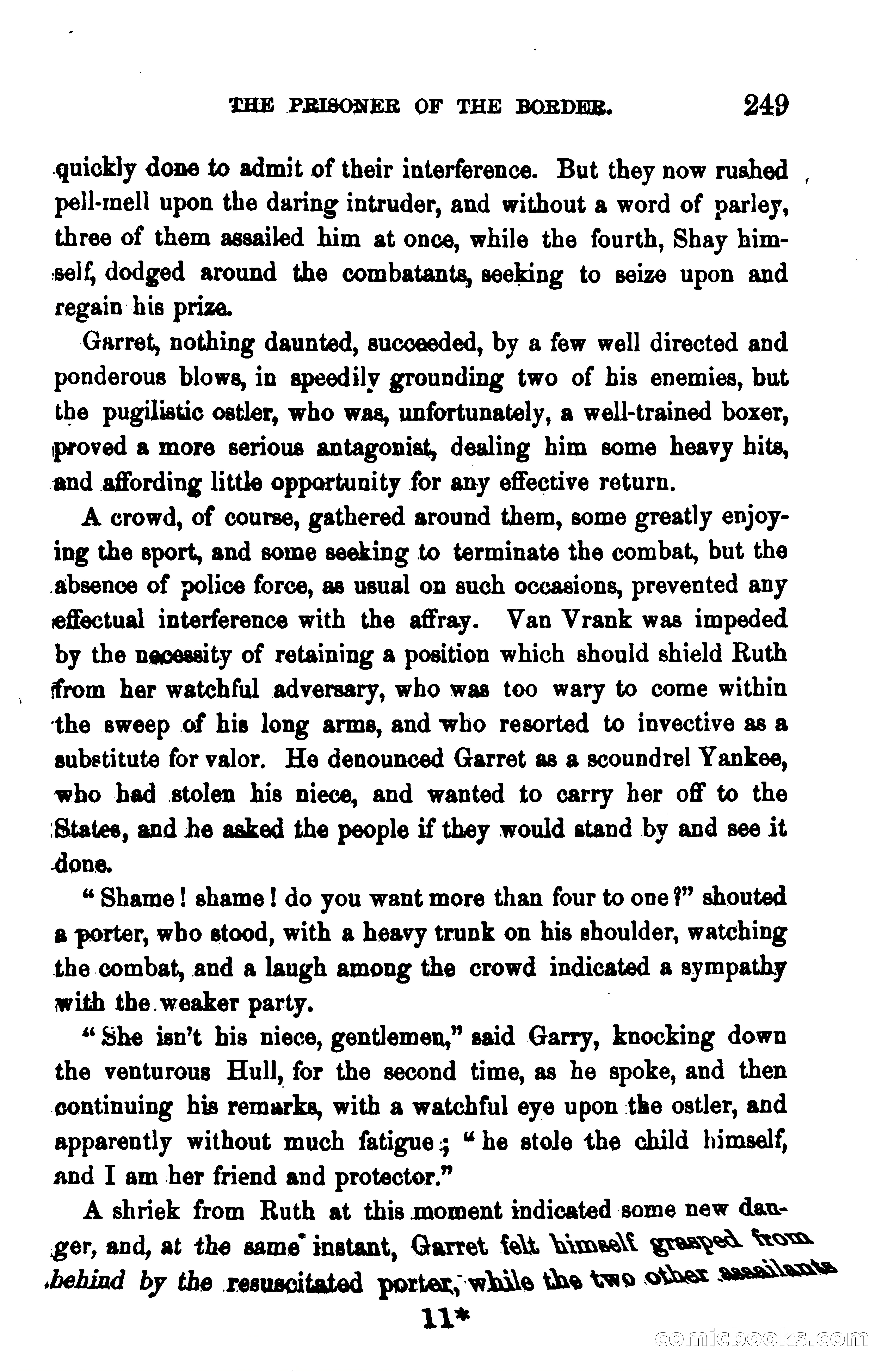 The Prisoner of the Border: A Tale of 1838 — page 264 of 394