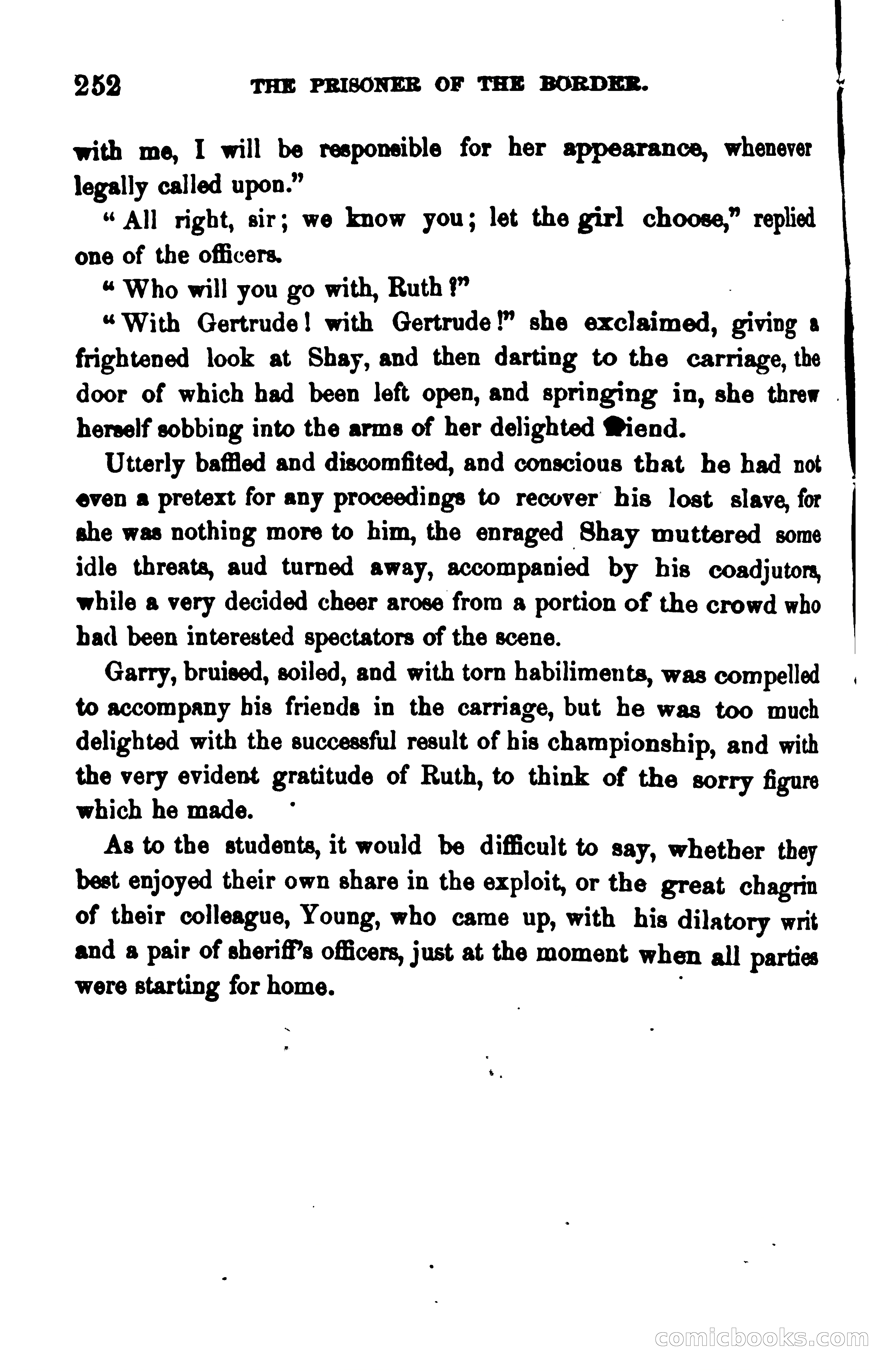 The Prisoner of the Border: A Tale of 1838 — page 267 of 394