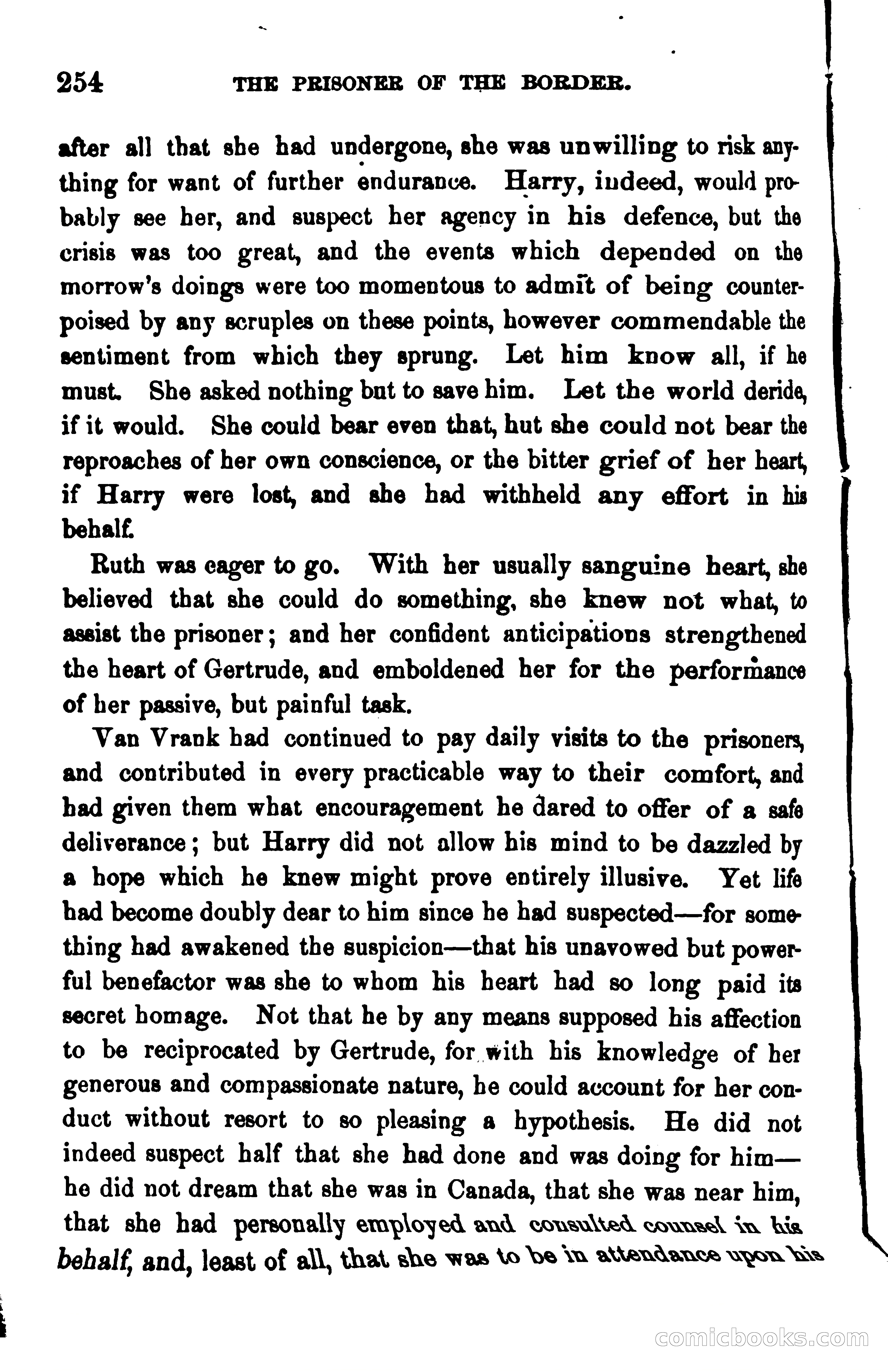 The Prisoner of the Border: A Tale of 1838 — page 269 of 394