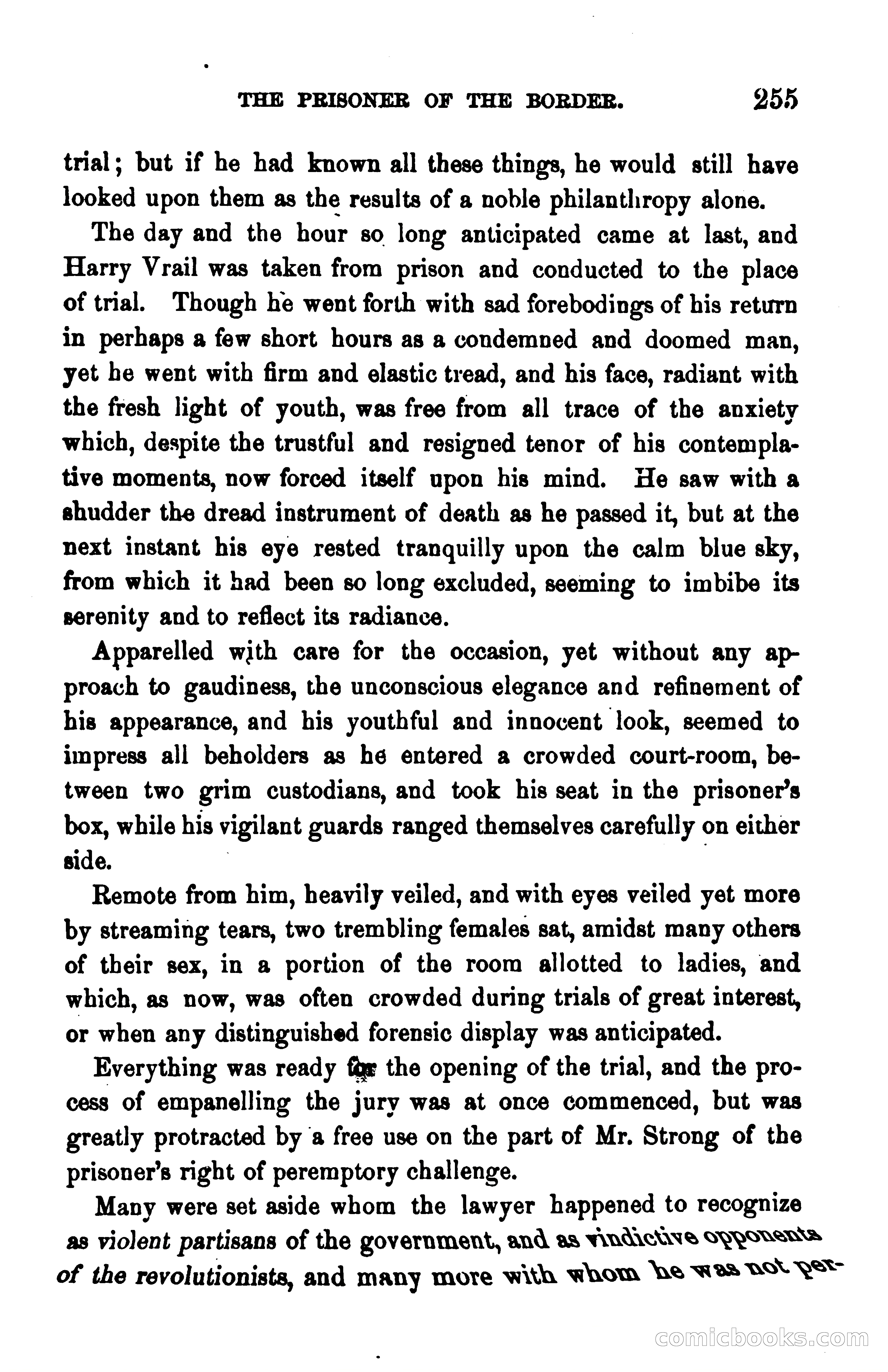 The Prisoner of the Border: A Tale of 1838 — page 270 of 394