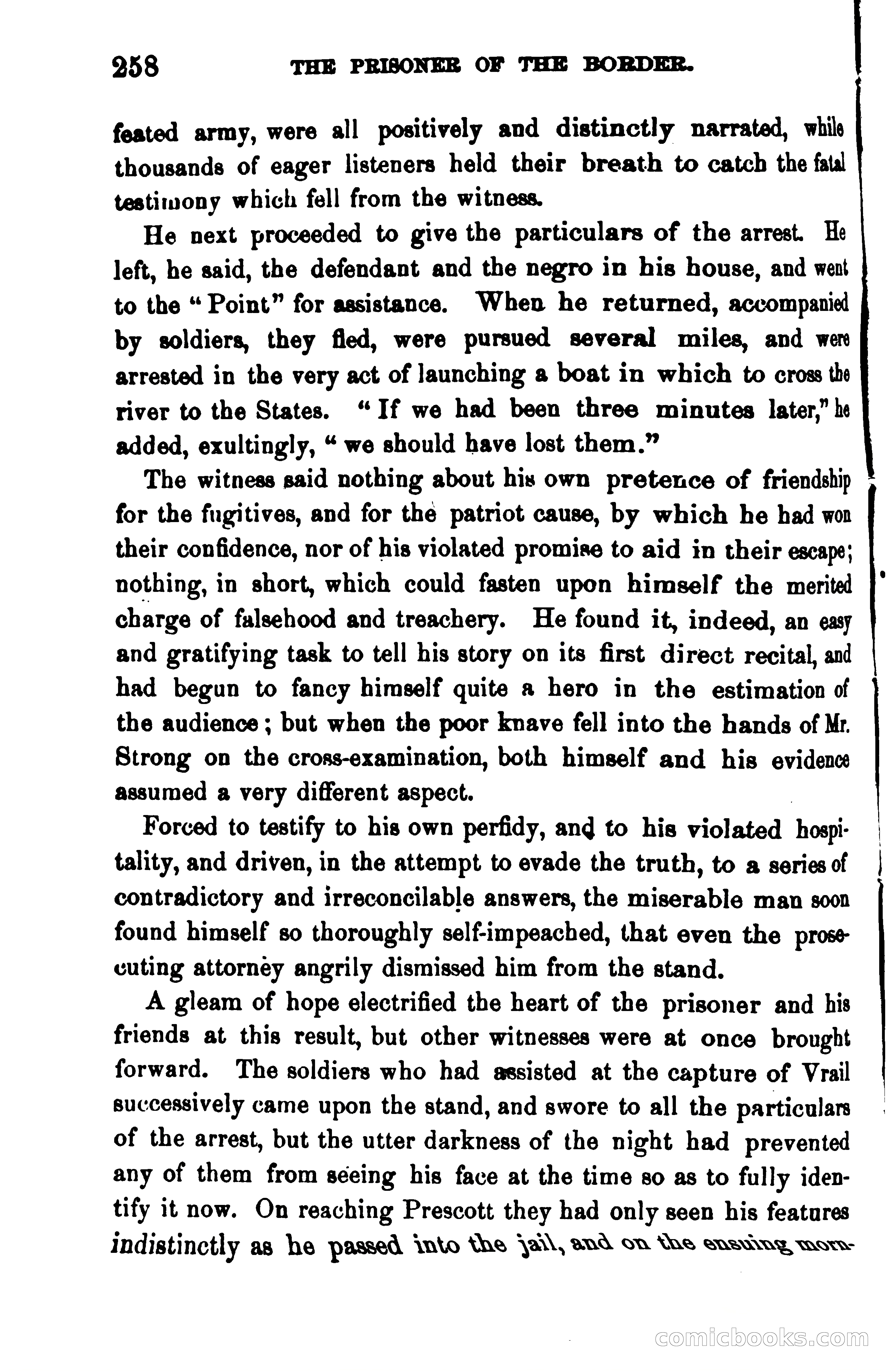 The Prisoner of the Border: A Tale of 1838 — page 273 of 394