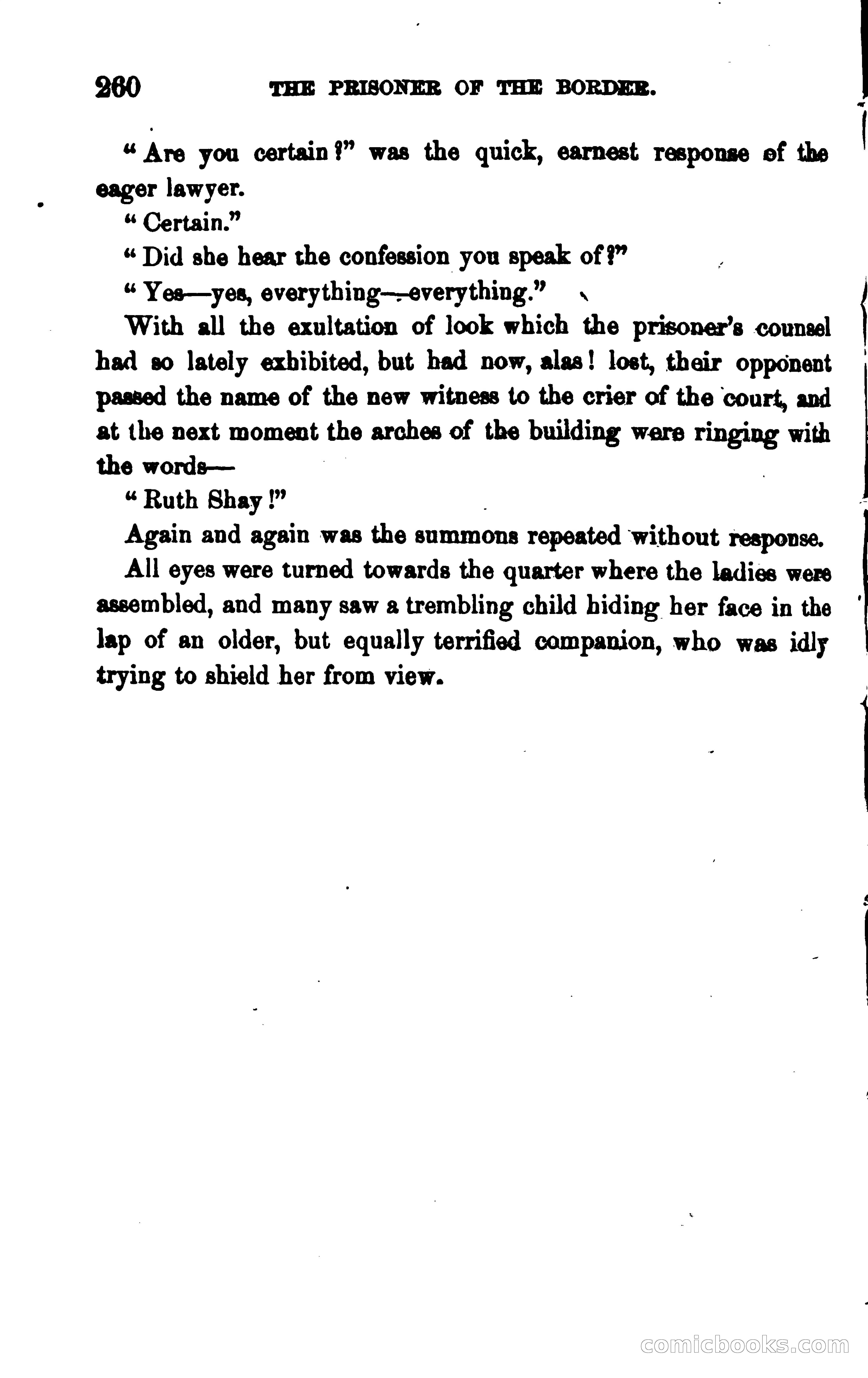 The Prisoner of the Border: A Tale of 1838 — page 275 of 394